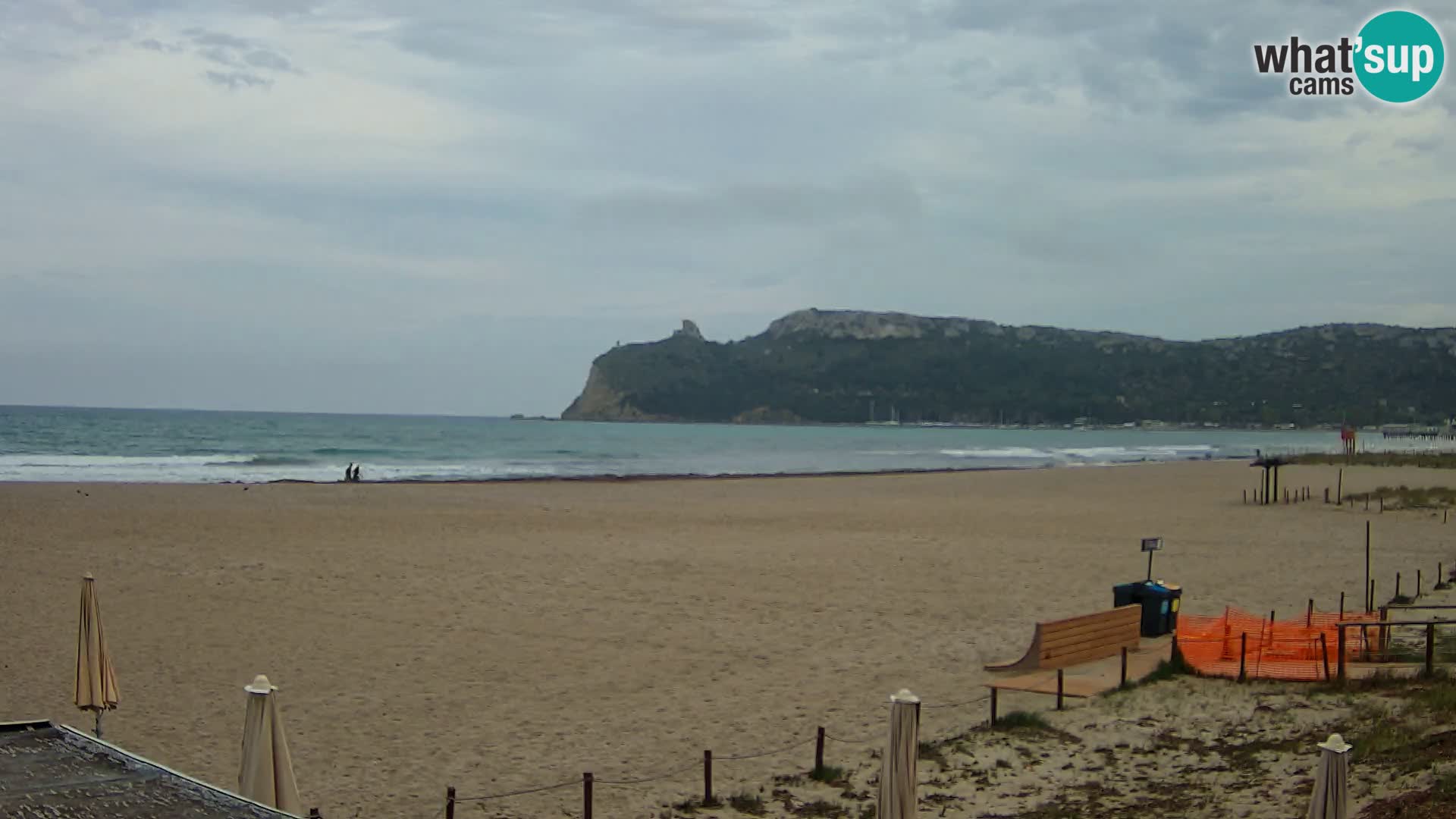 Poetto beach webcam | Cagliari | Sardinia