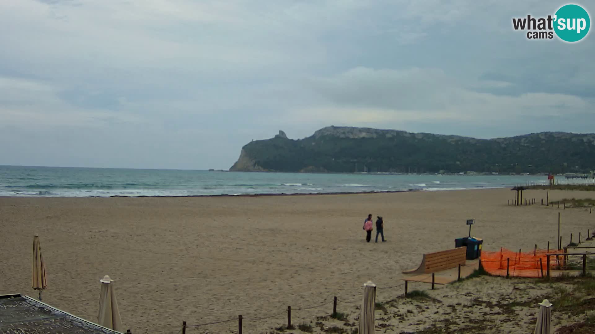 Poetto beach webcam | Cagliari | Sardinia