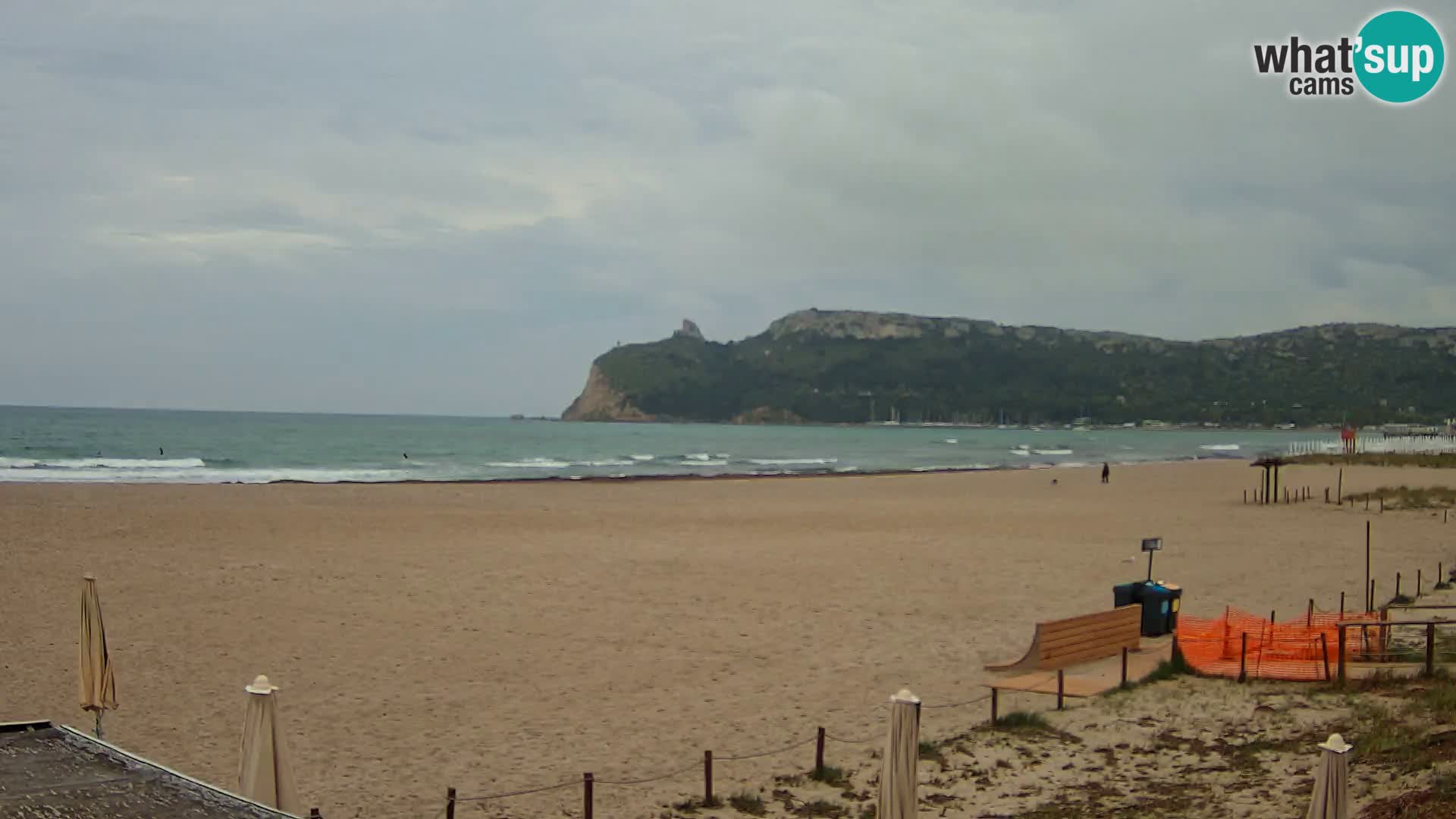 Webcam plage de Poetto | Cagliari | Sardaigne