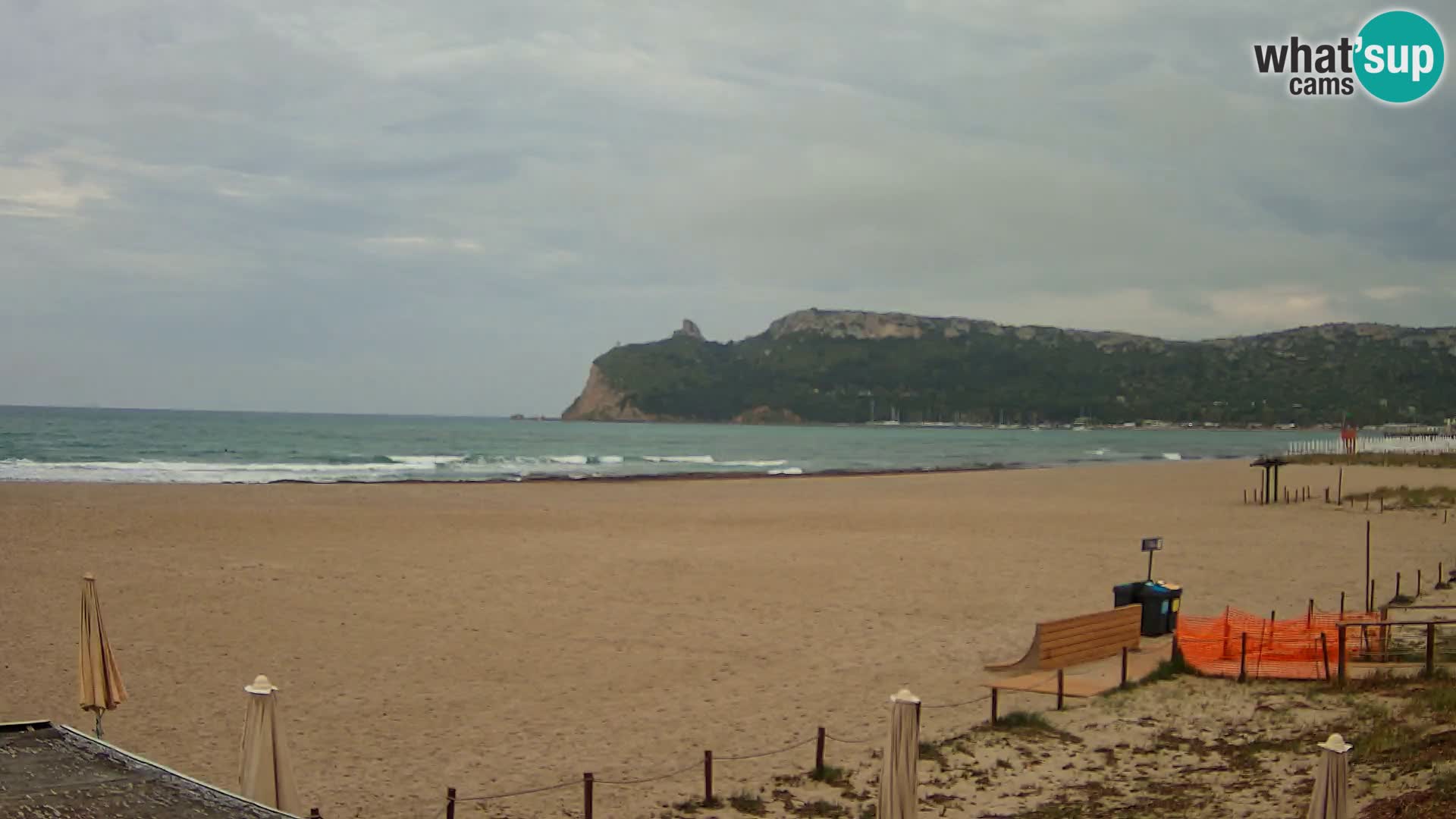 Poetto beach webcam | Cagliari | Sardinia