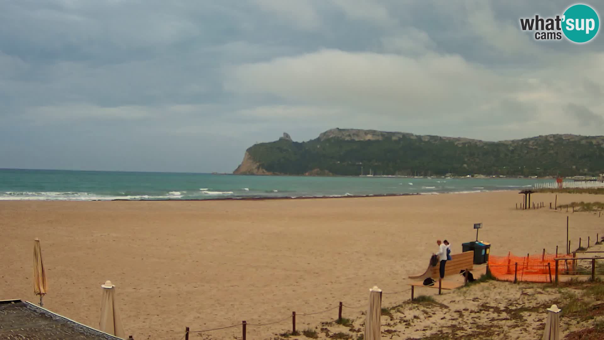 Poetto Strand Webcam | Cagliari | Sardinien