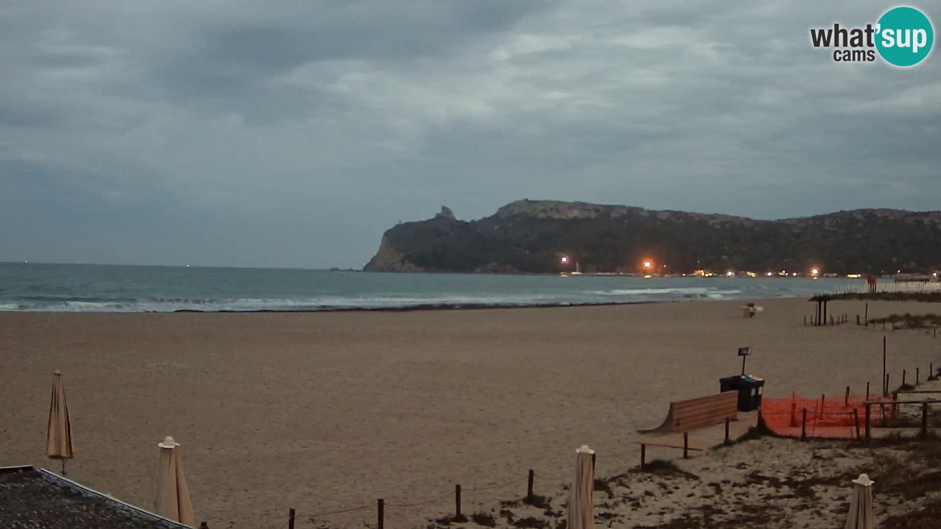 Webcam plage de Poetto | Cagliari | Sardaigne