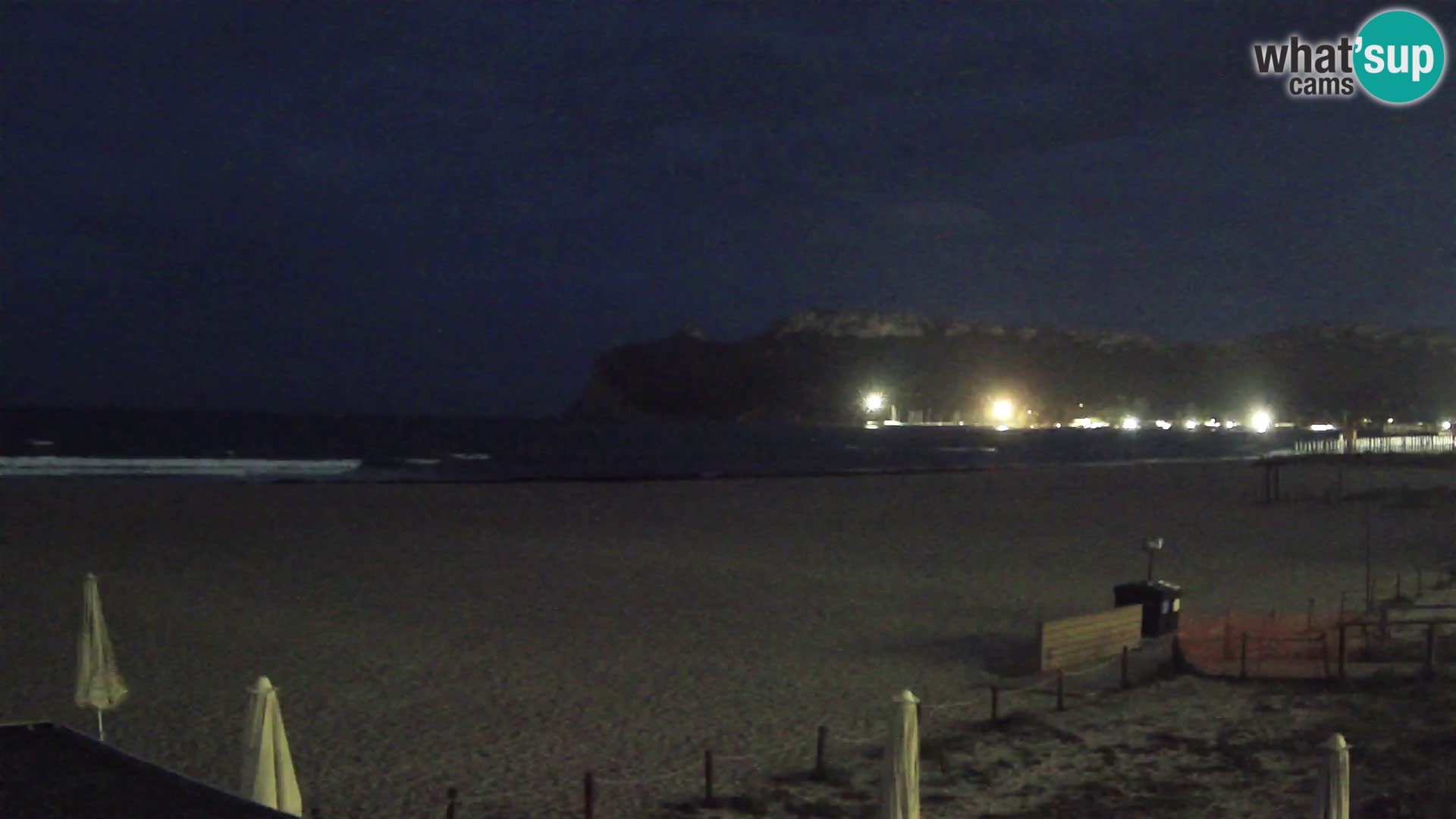 Poetto beach webcam | Cagliari | Sardinija