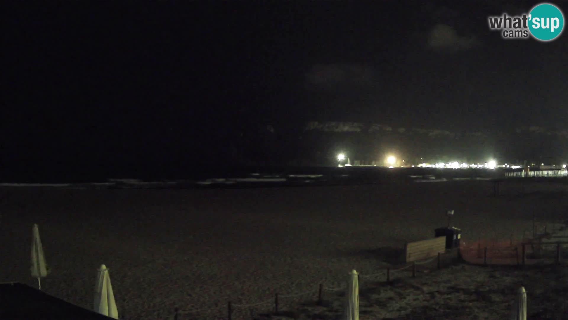 Poetto Strand Webcam | Cagliari | Sardinien