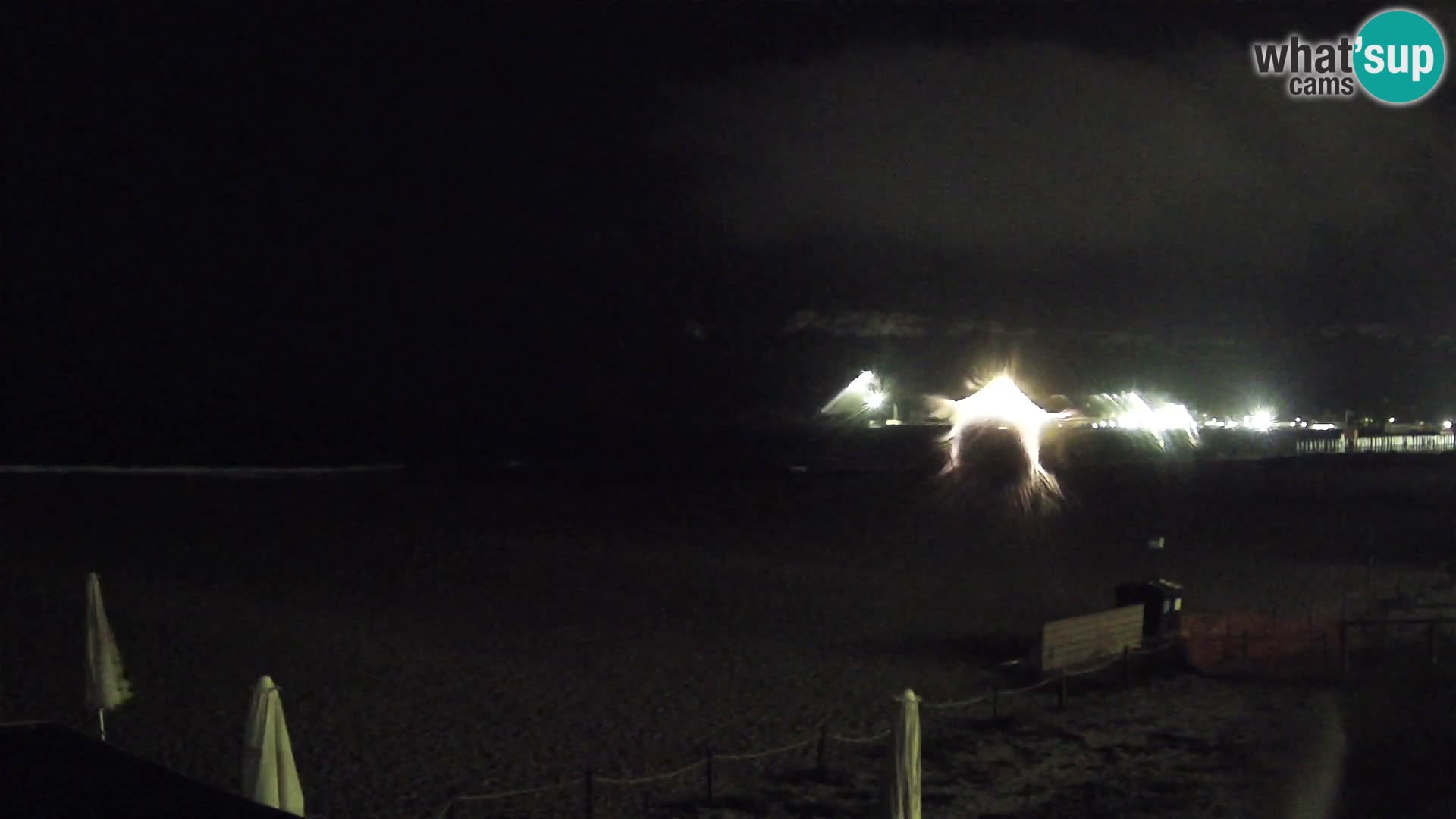 Poetto beach webcam | Cagliari | Sardinija