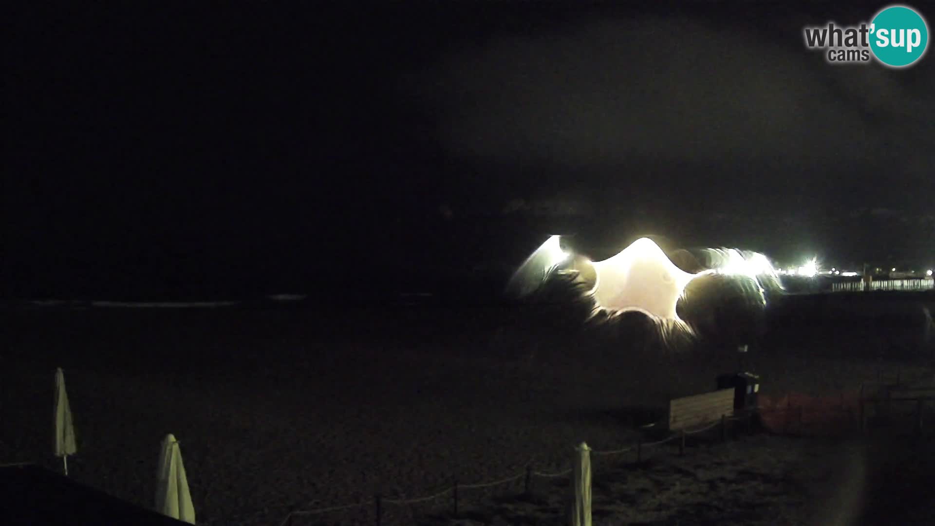 Poetto beach webcam | Cagliari | Sardinija