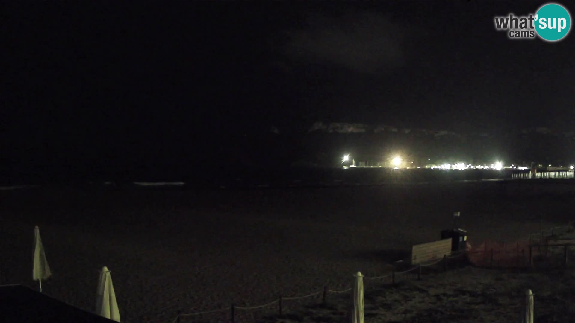 Webcam plage de Poetto | Cagliari | Sardaigne