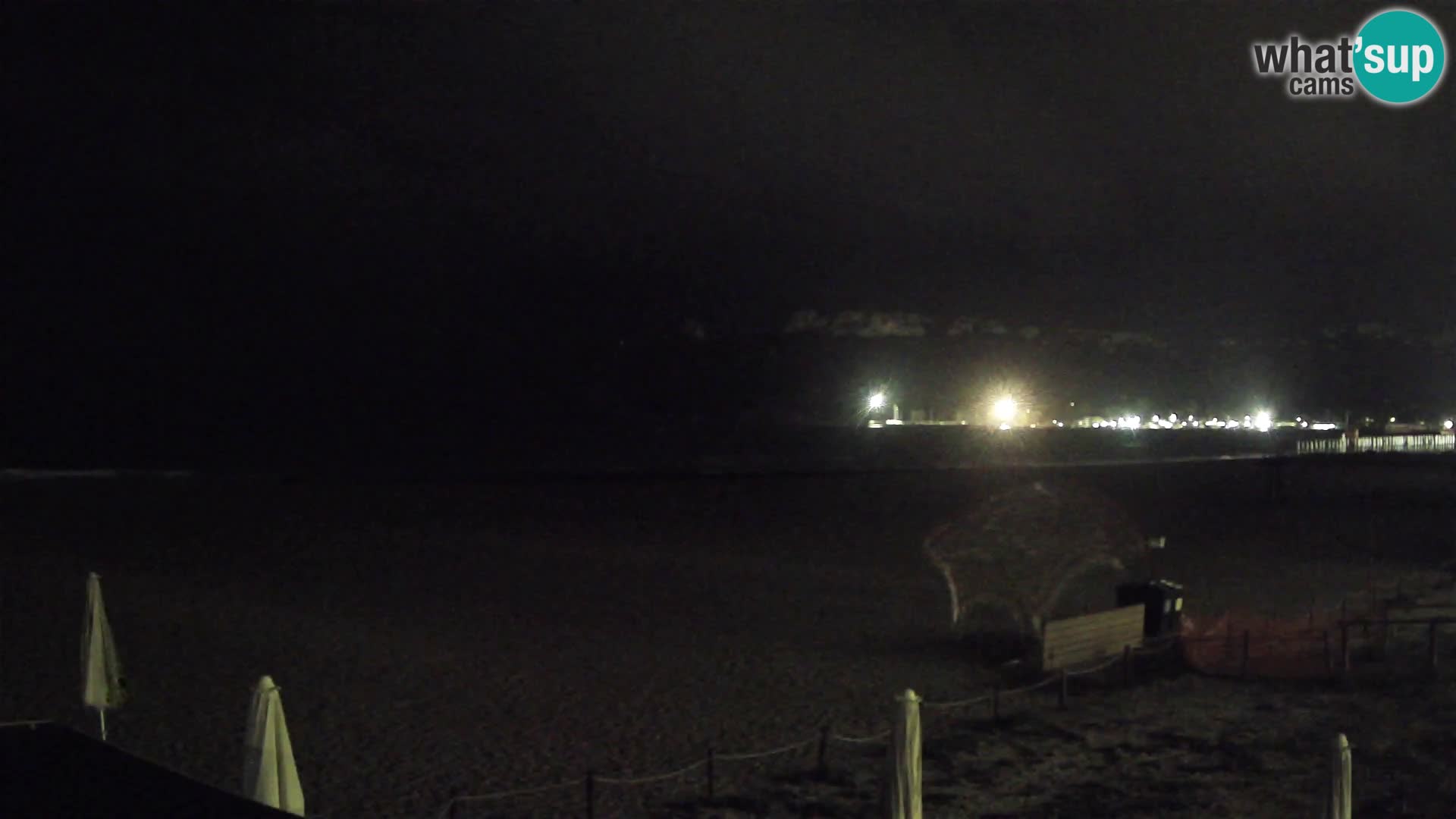 Poetto beach webcam | Cagliari | Sardinija