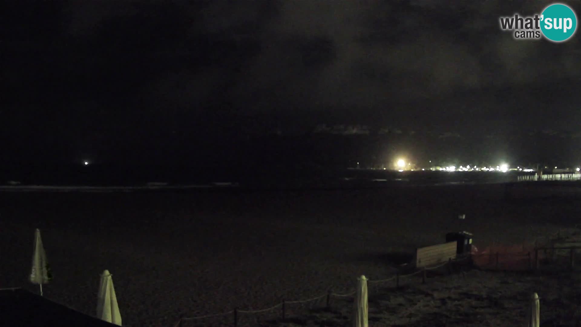 Poetto beach webcam | Cagliari | Sardinia