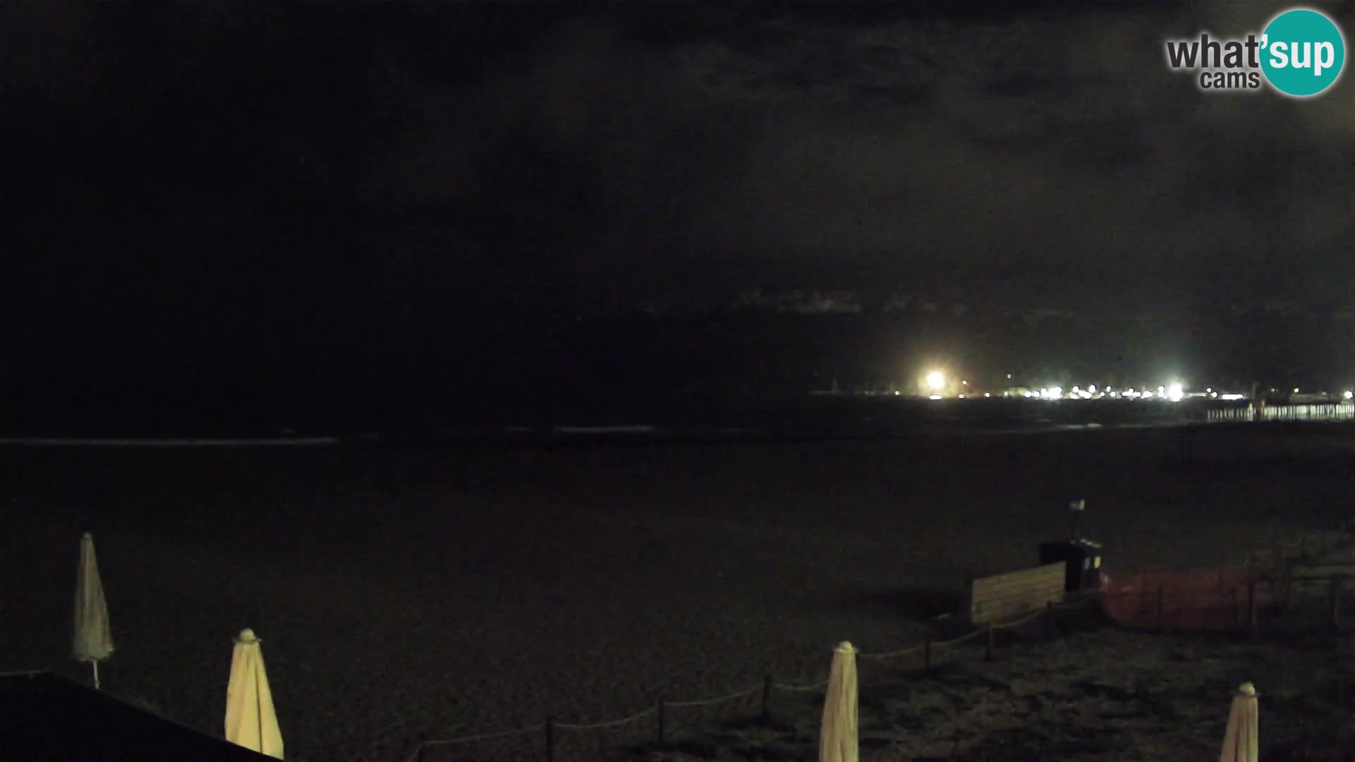 Poetto beach webcam | Cagliari | Sardinija