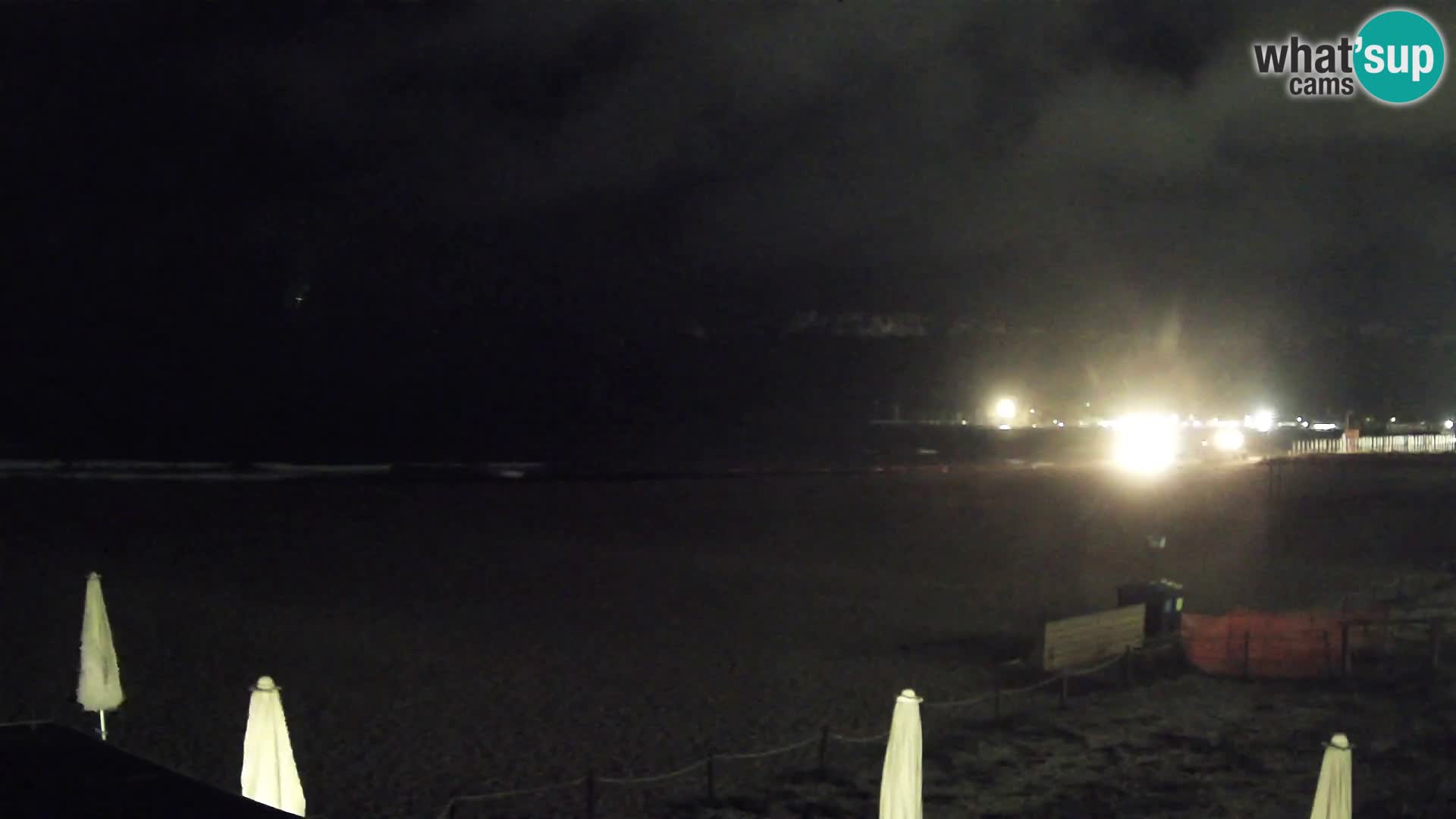Poetto beach webcam | Cagliari | Sardinija