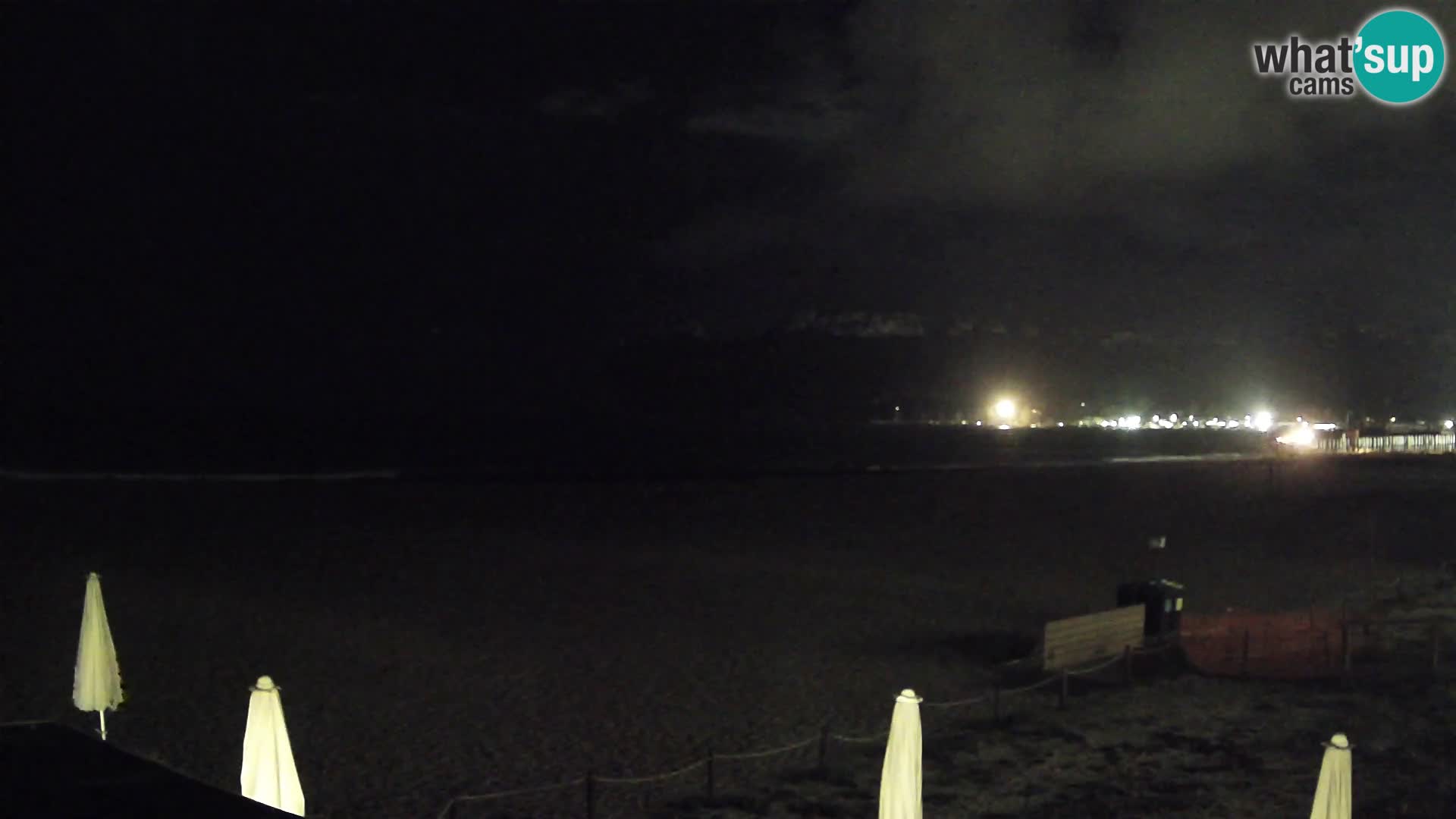 Poetto Strand Webcam | Cagliari | Sardinien
