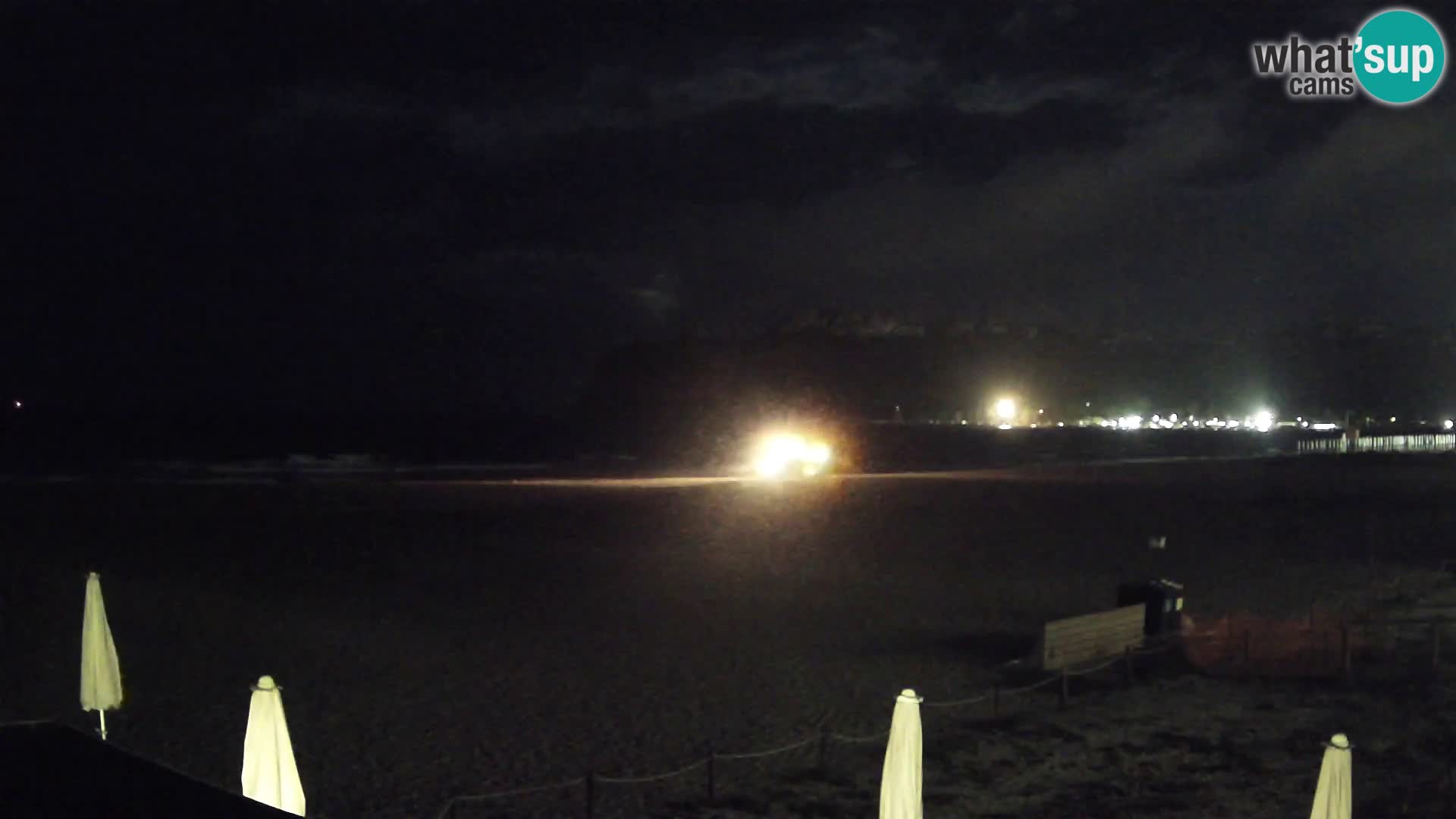 Poetto beach webcam | Cagliari | Sardinija
