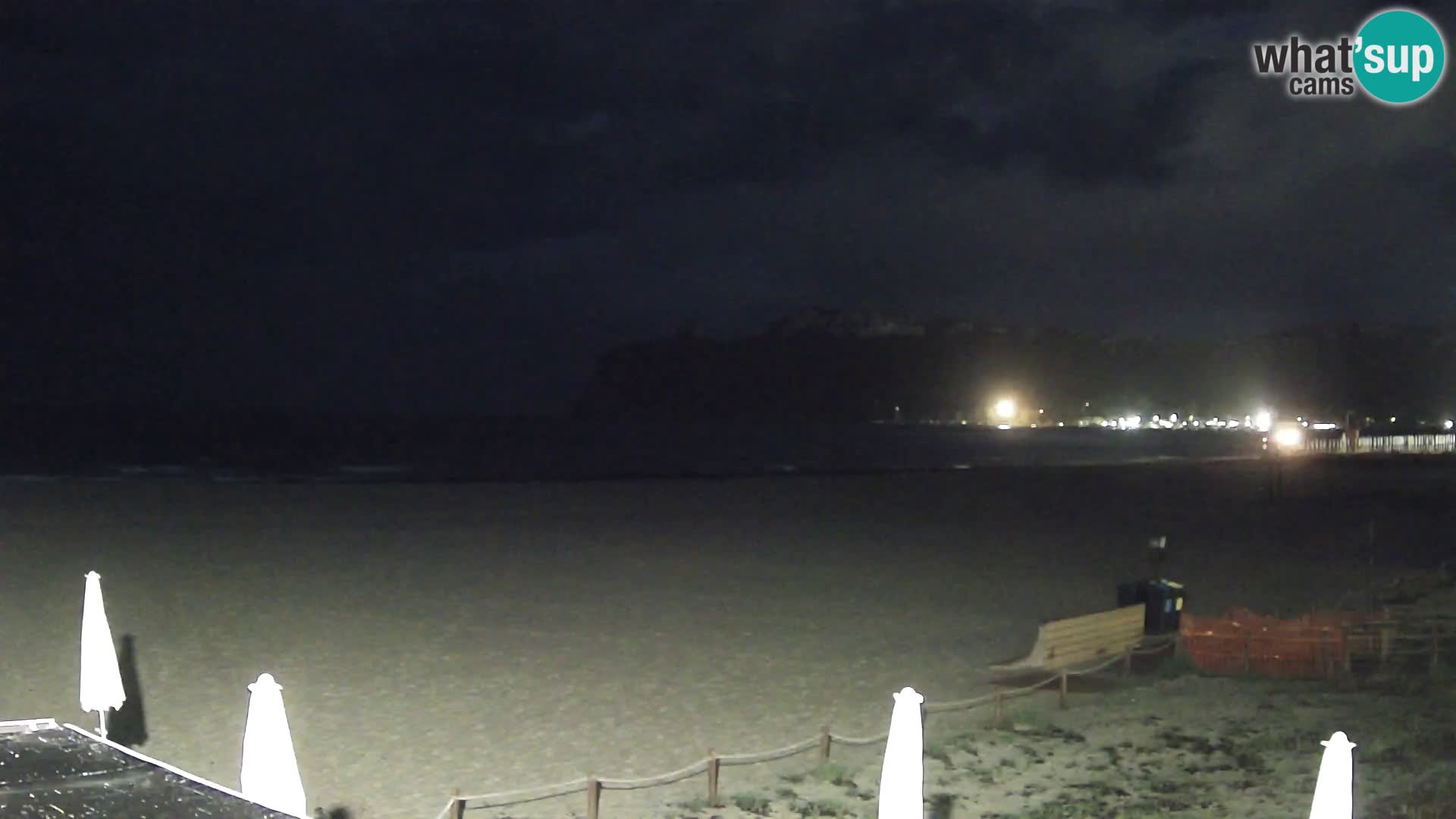 Poetto beach webcam | Cagliari | Sardinia