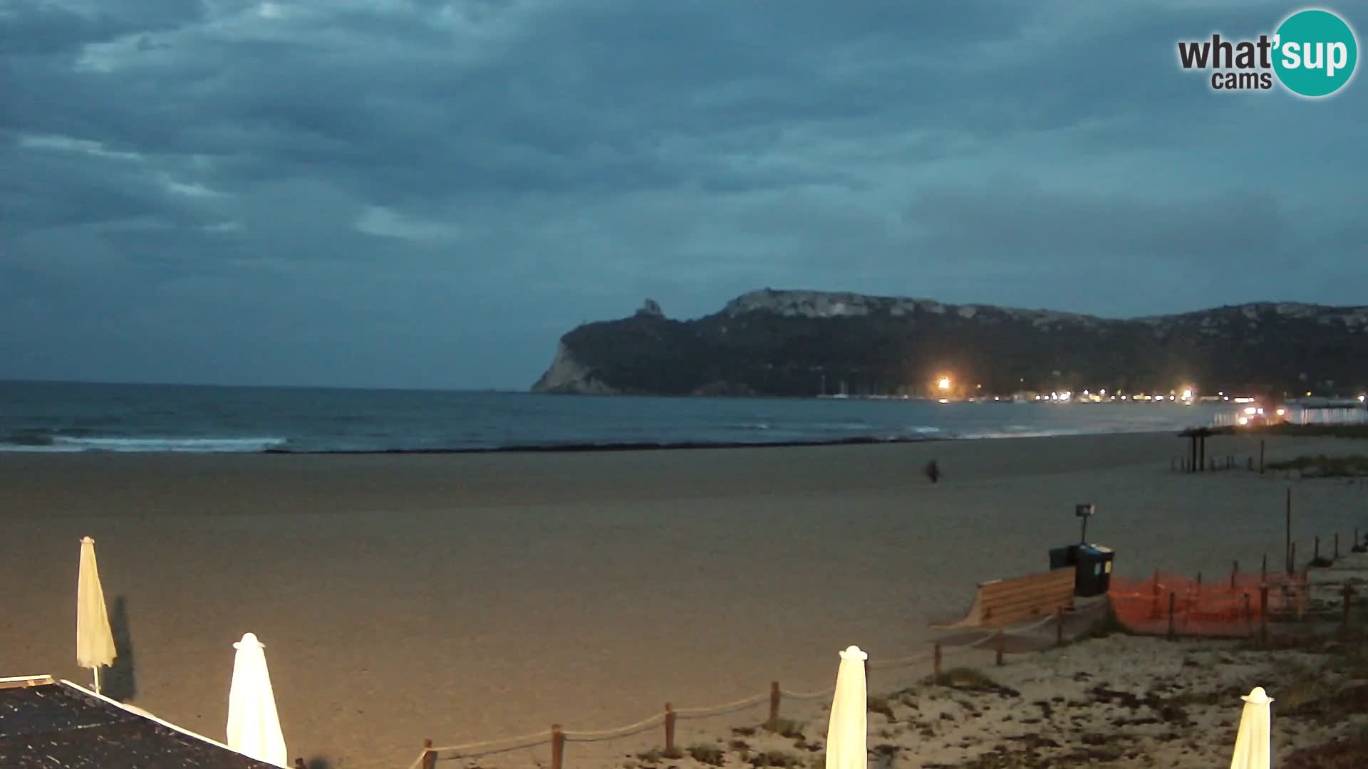 Poetto beach webcam | Cagliari | Sardinia