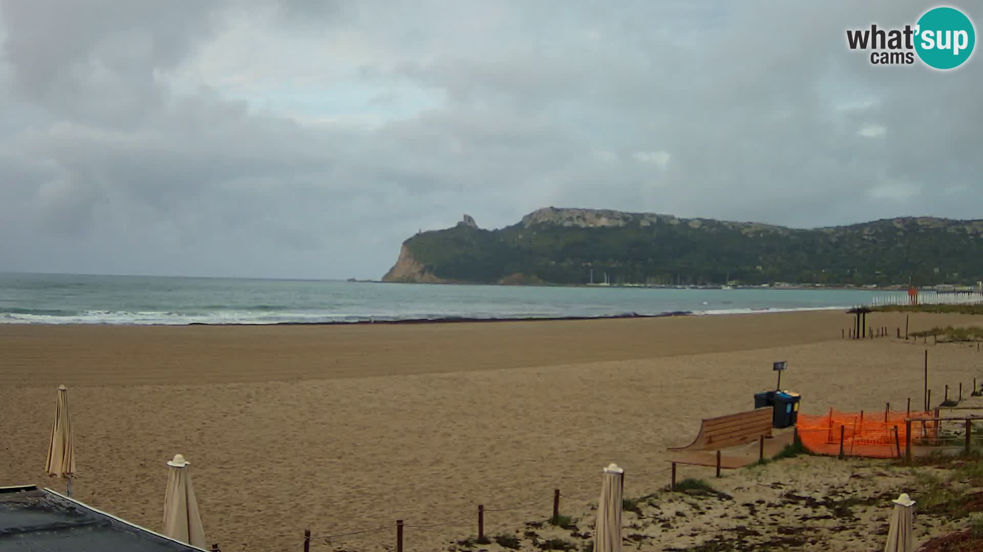 Webcam plage de Poetto | Cagliari | Sardaigne
