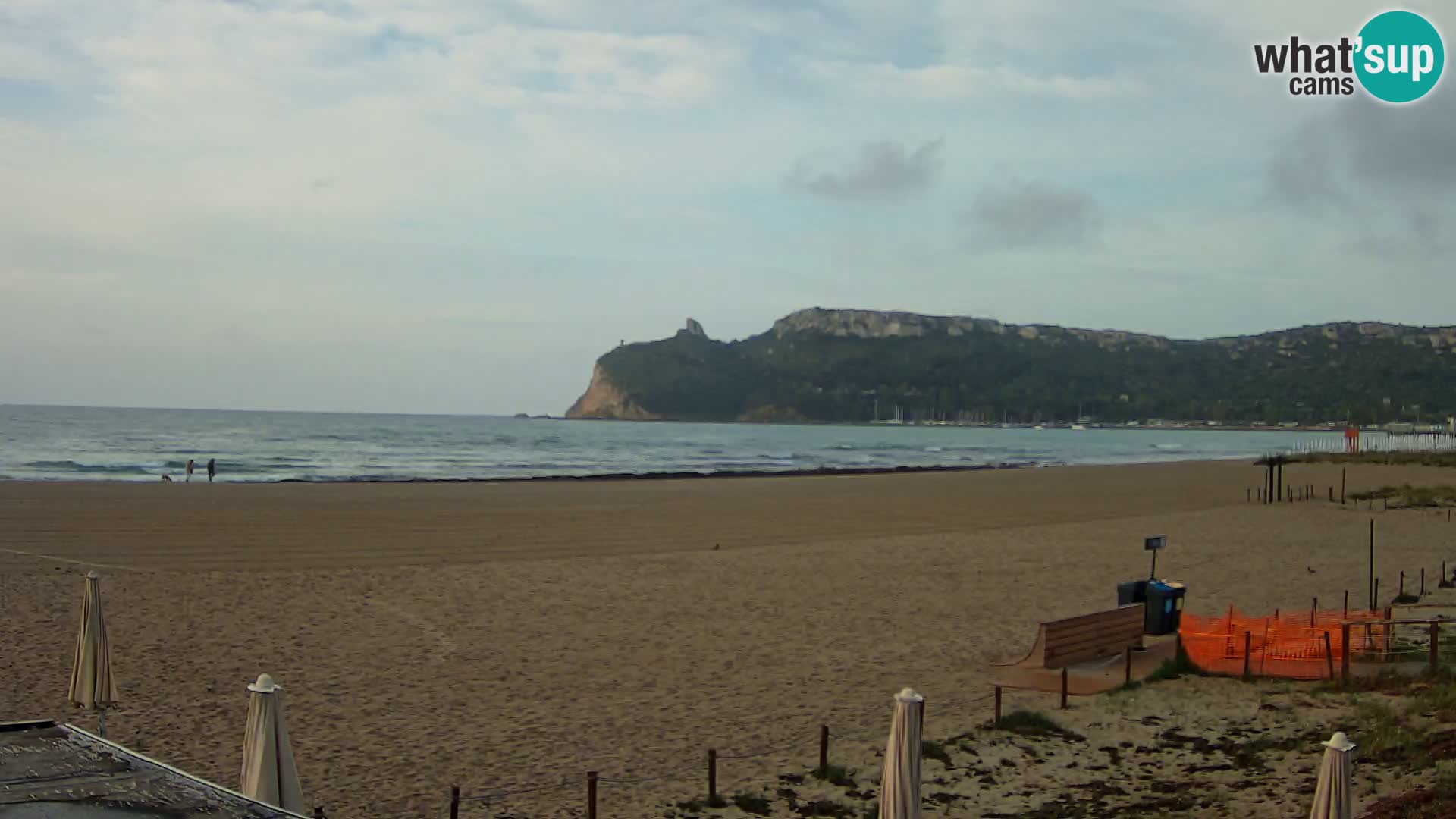 Webcam plage de Poetto | Cagliari | Sardaigne