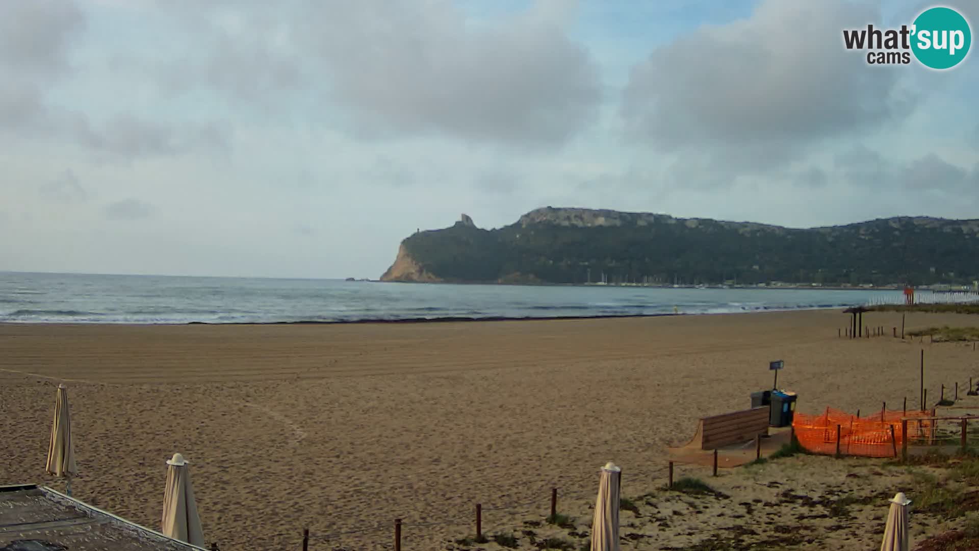 Poetto beach webcam | Cagliari | Sardinia