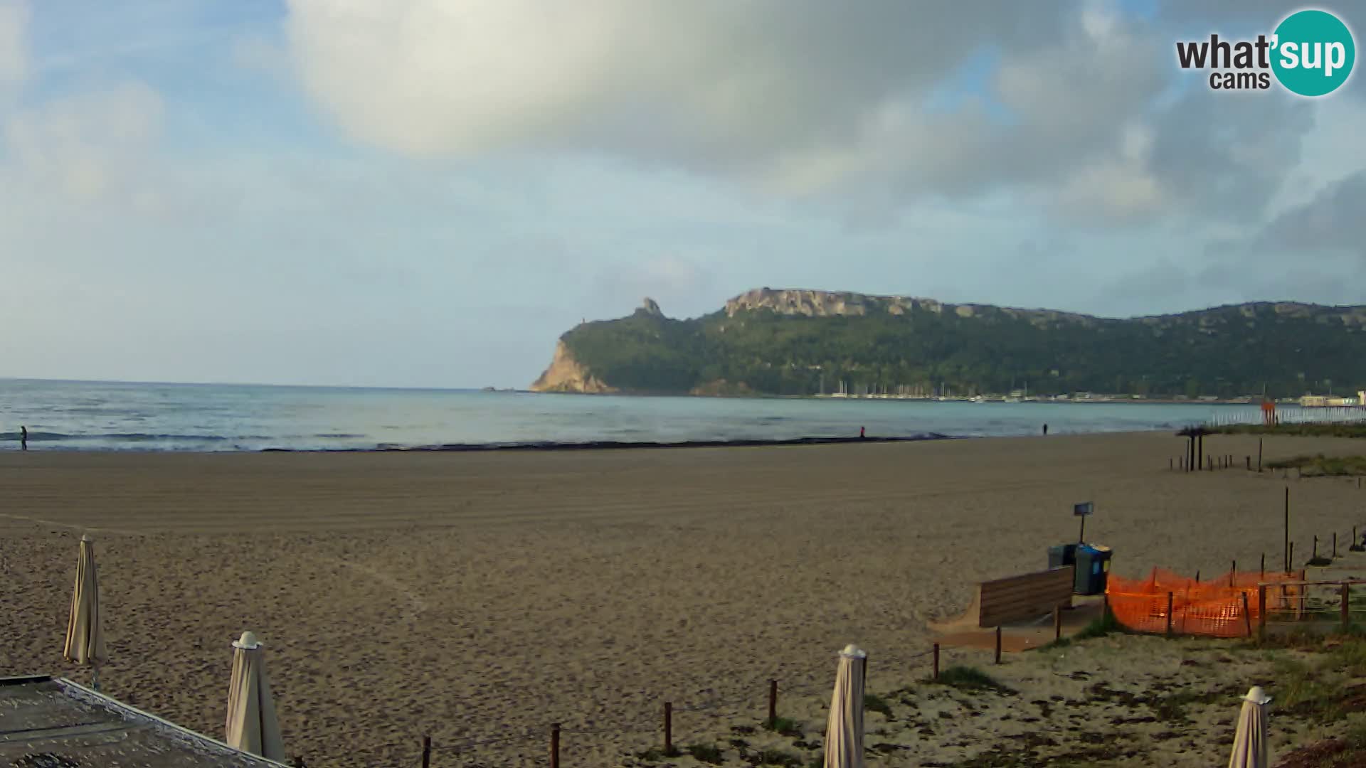 Poetto beach webcam | Cagliari | Sardinija