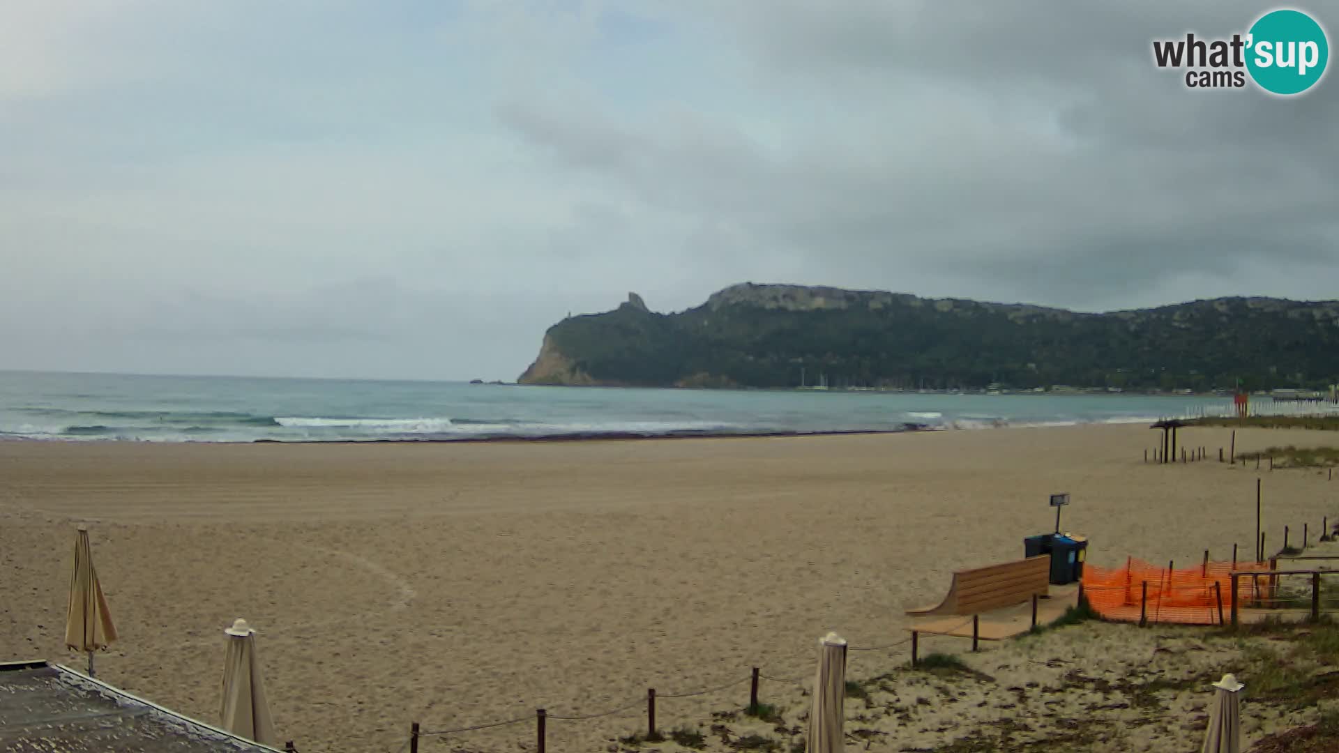 Poetto beach webcam | Cagliari | Sardinia