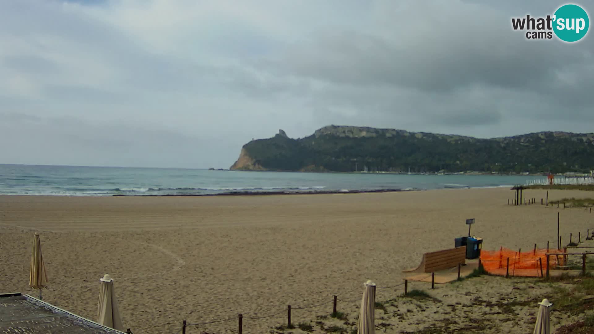 Poetto beach webcam | Cagliari | Sardinia