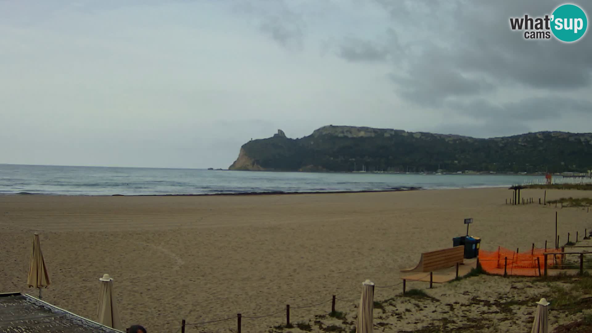 Poetto Strand Webcam | Cagliari | Sardinien