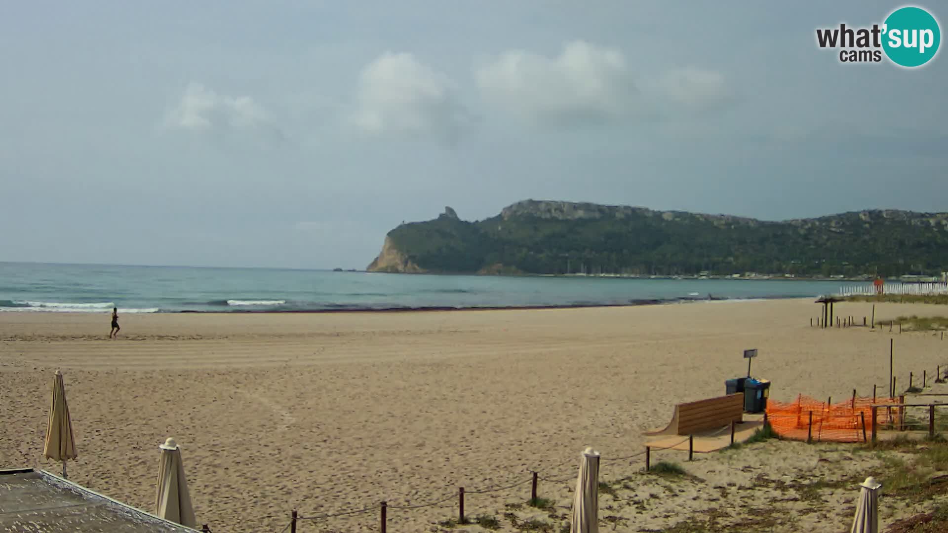 Poetto beach webcam | Cagliari | Sardinija