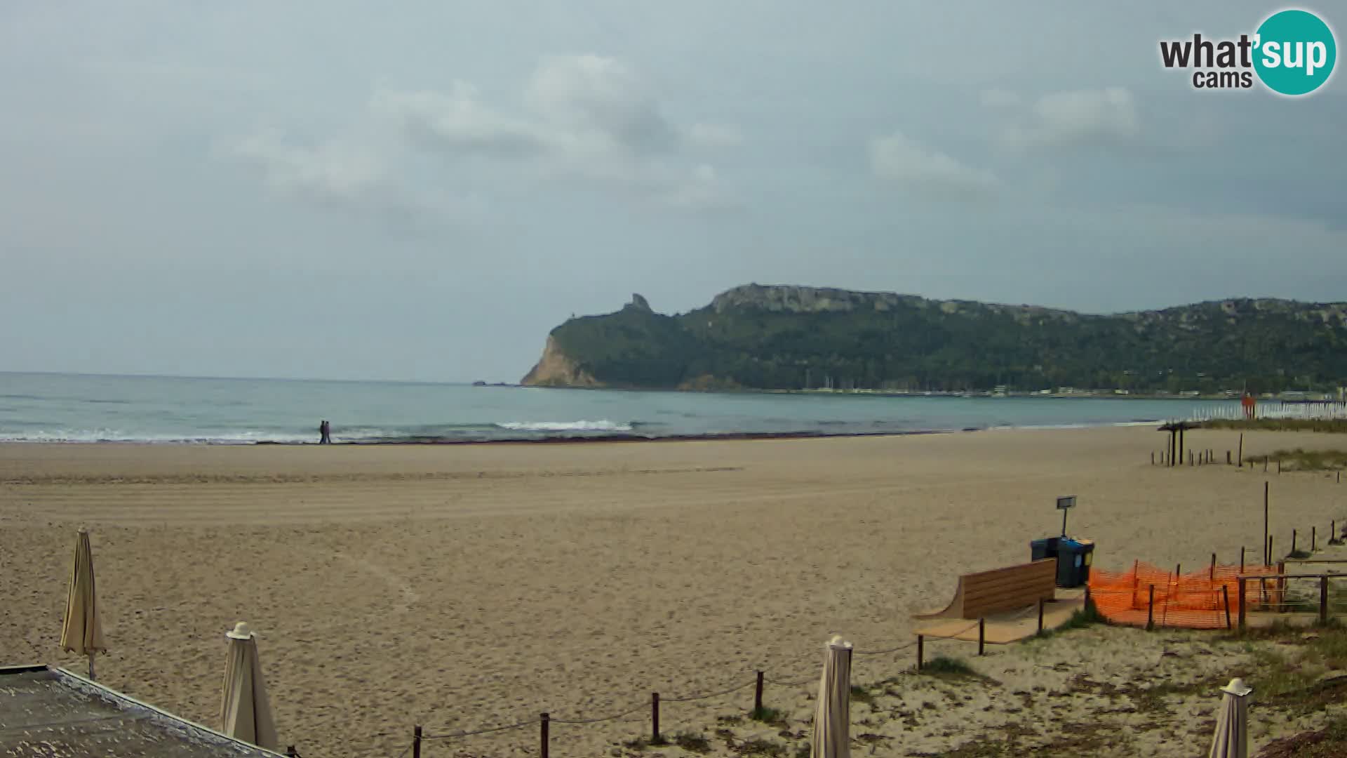 Webcam plage de Poetto | Cagliari | Sardaigne