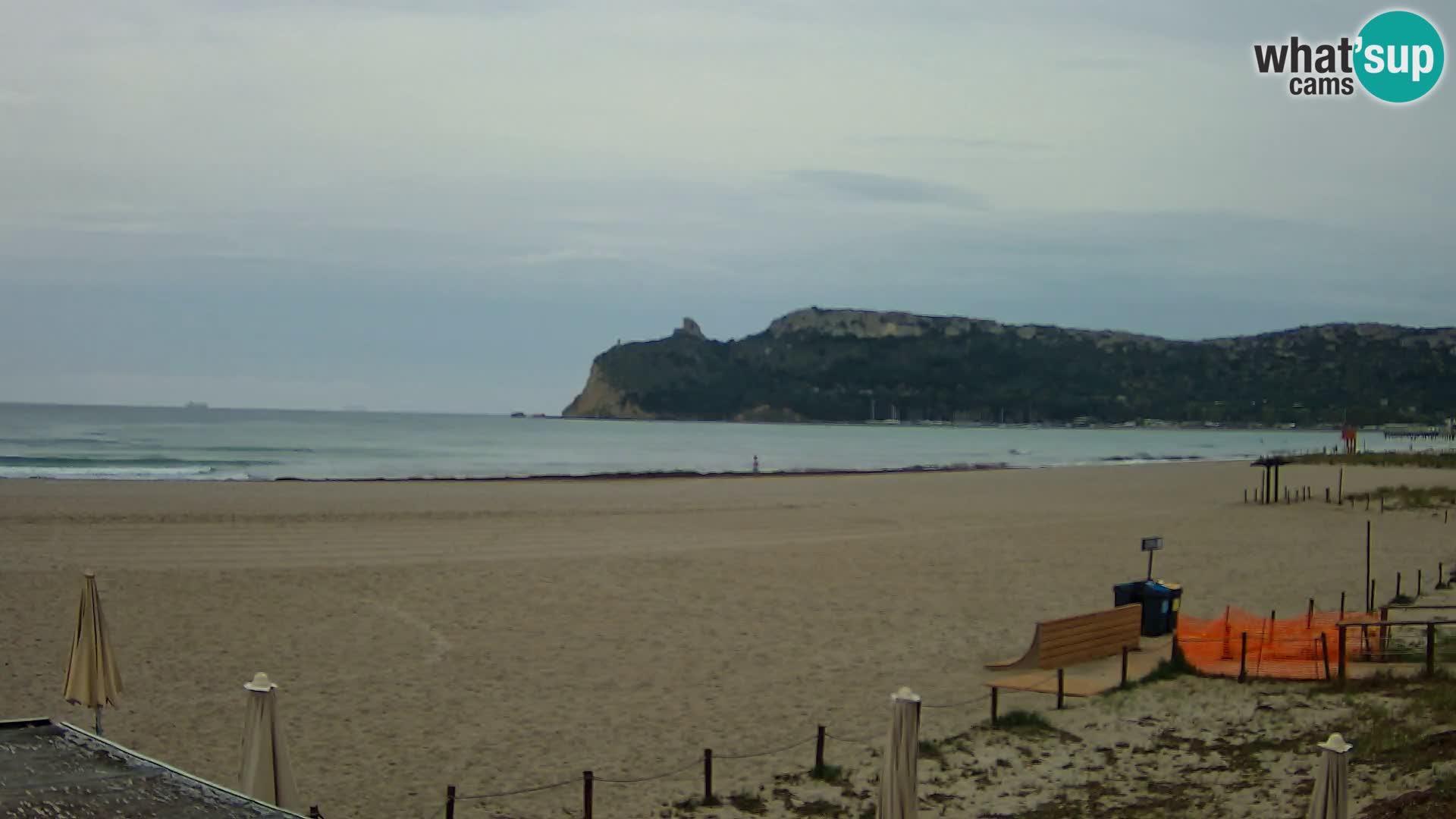 Poetto beach webcam | Cagliari | Sardinia