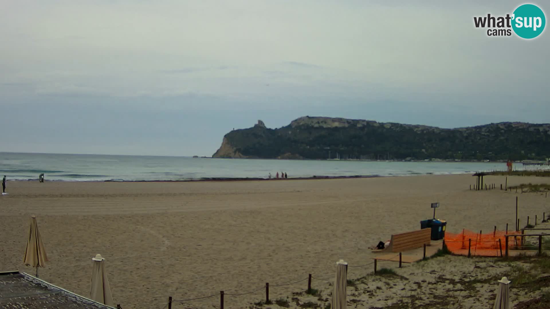 Webcam plage de Poetto | Cagliari | Sardaigne
