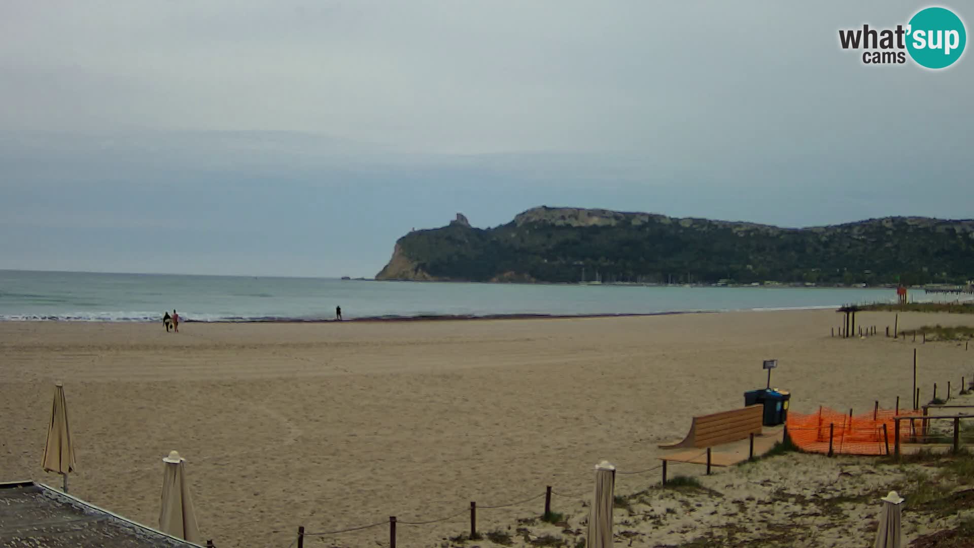 Webcam plage de Poetto | Cagliari | Sardaigne