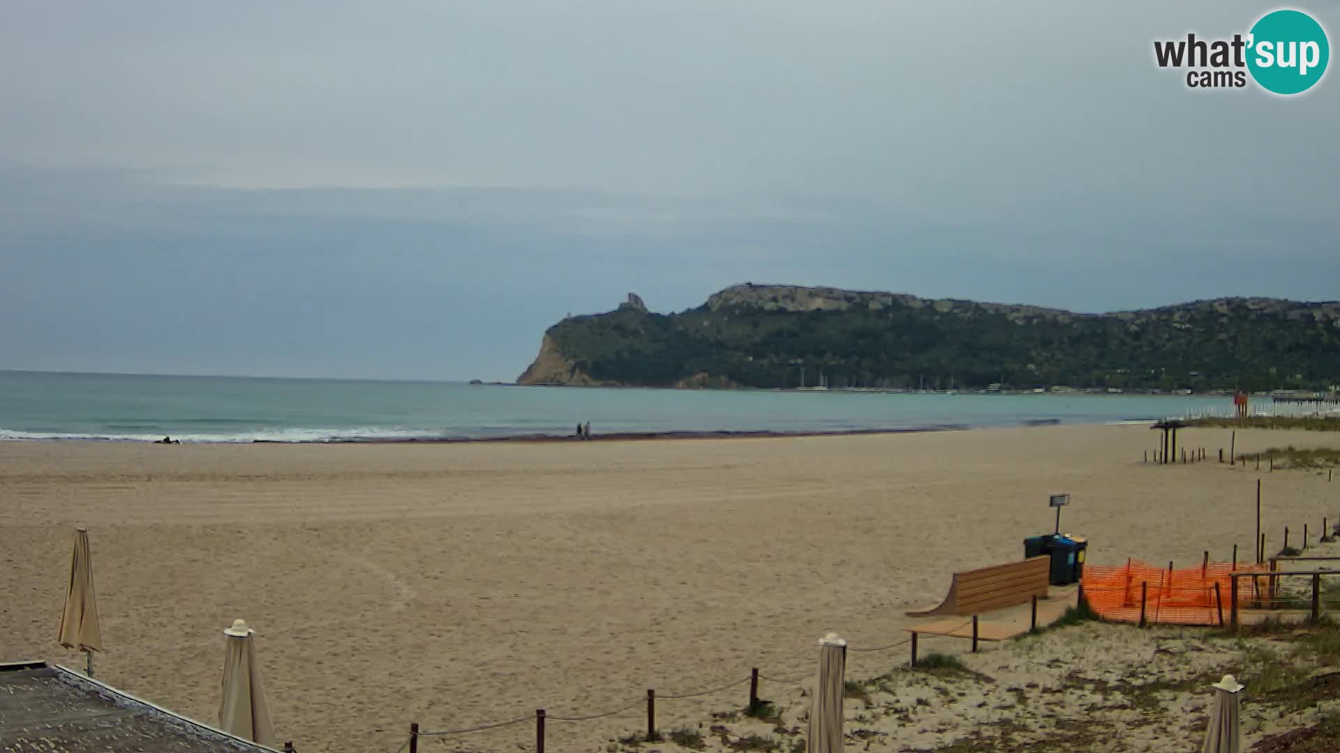 Webcam plage de Poetto | Cagliari | Sardaigne