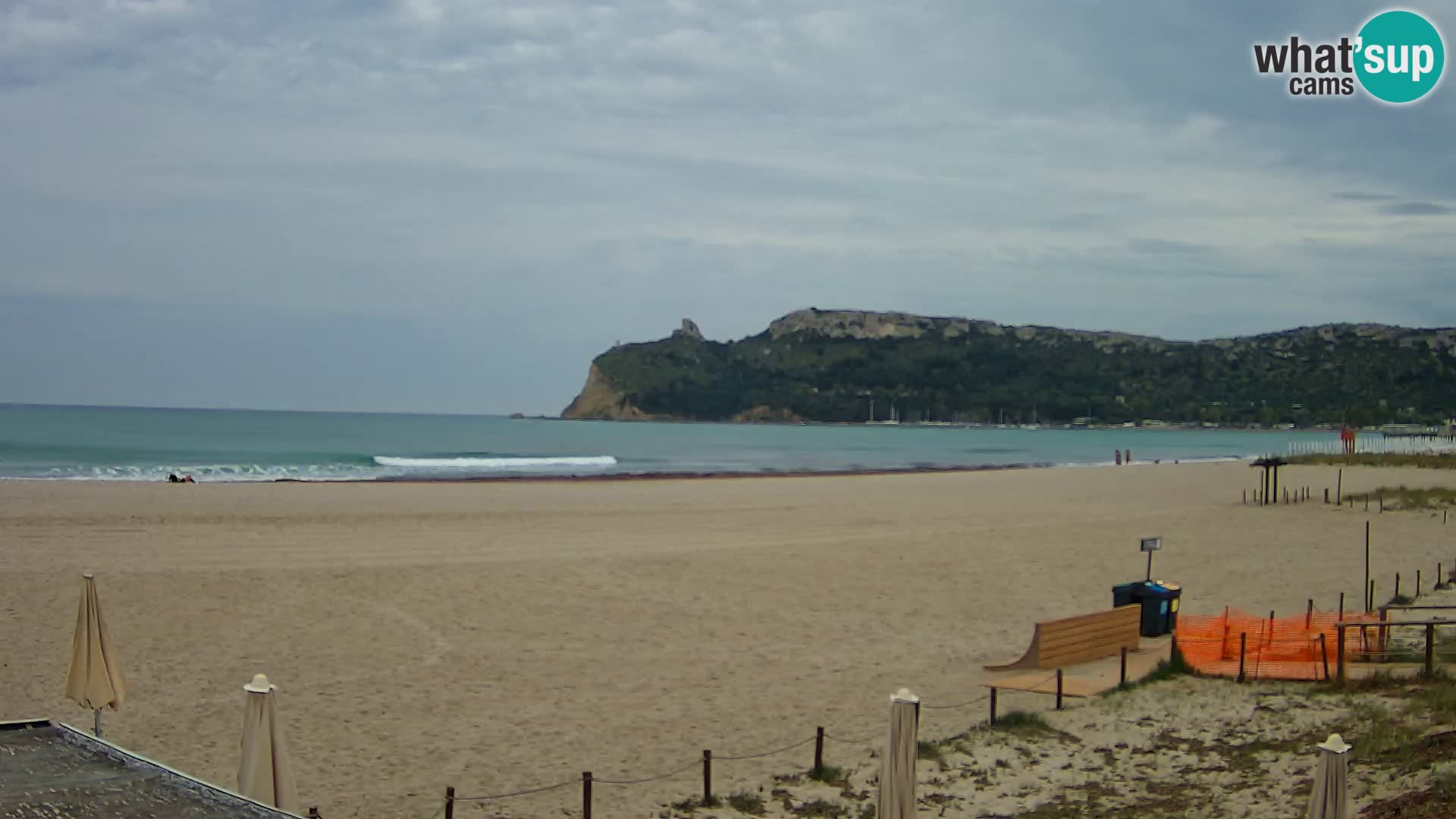Webcam plage de Poetto | Cagliari | Sardaigne