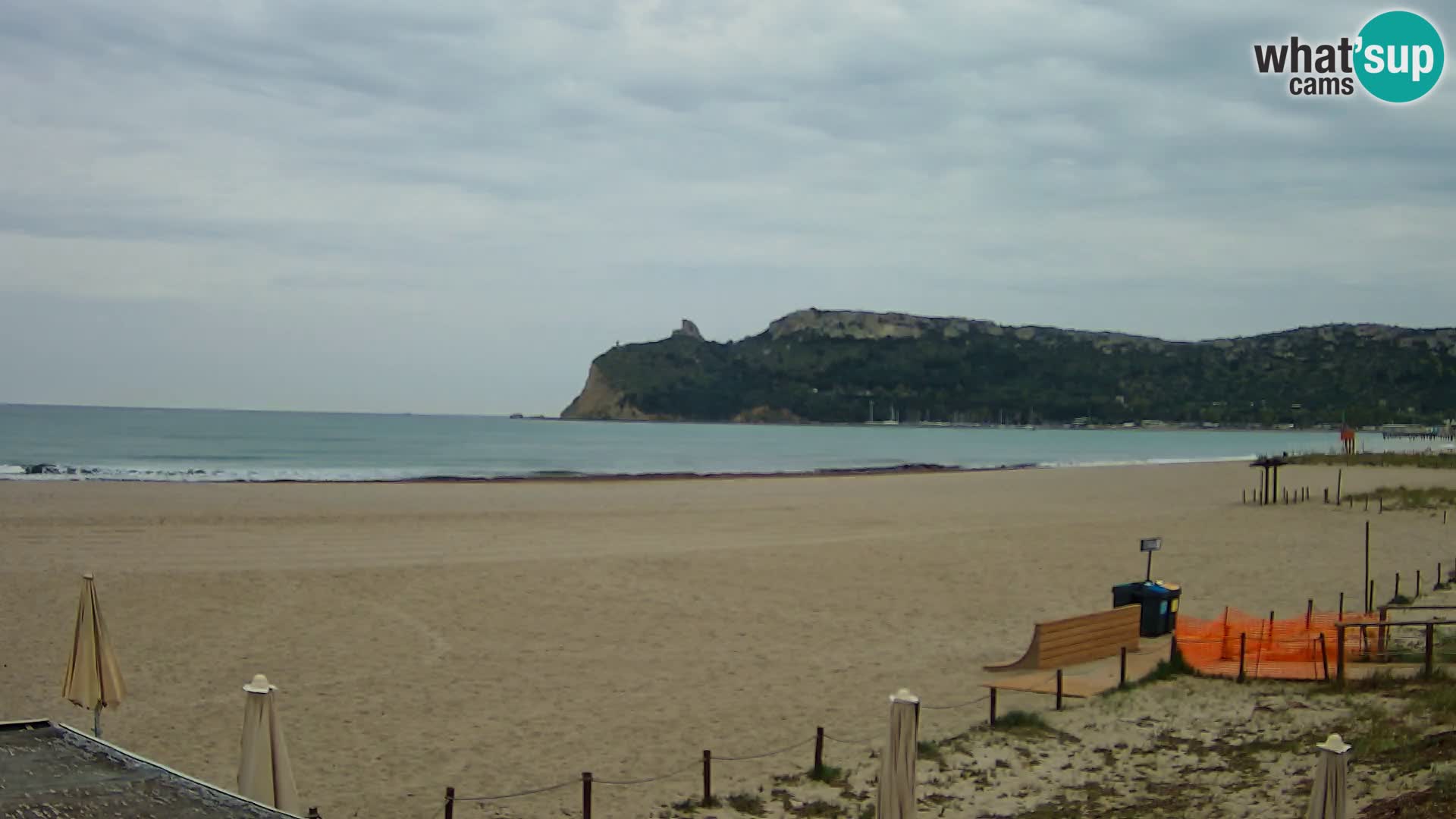 Webcam spiaggia del Poetto | Cagliari | Sardegna