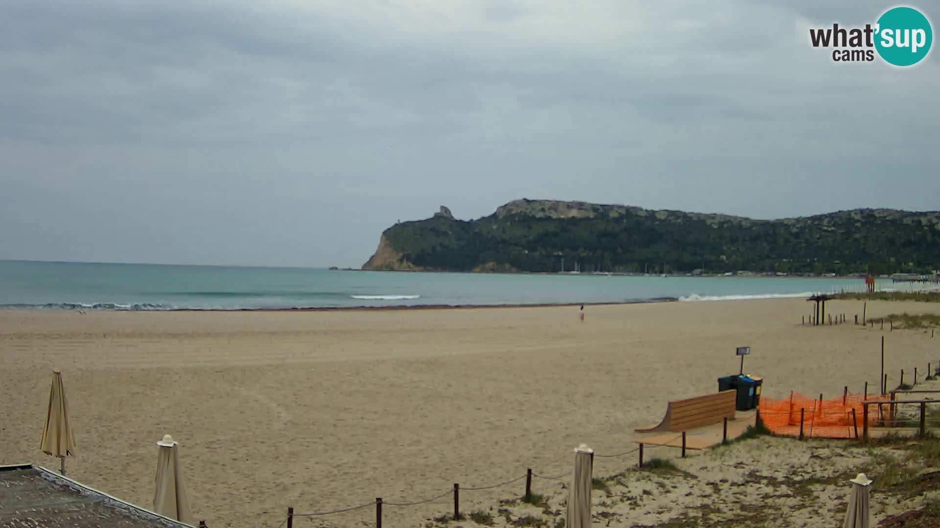 Poetto beach webcam | Cagliari | Sardinia