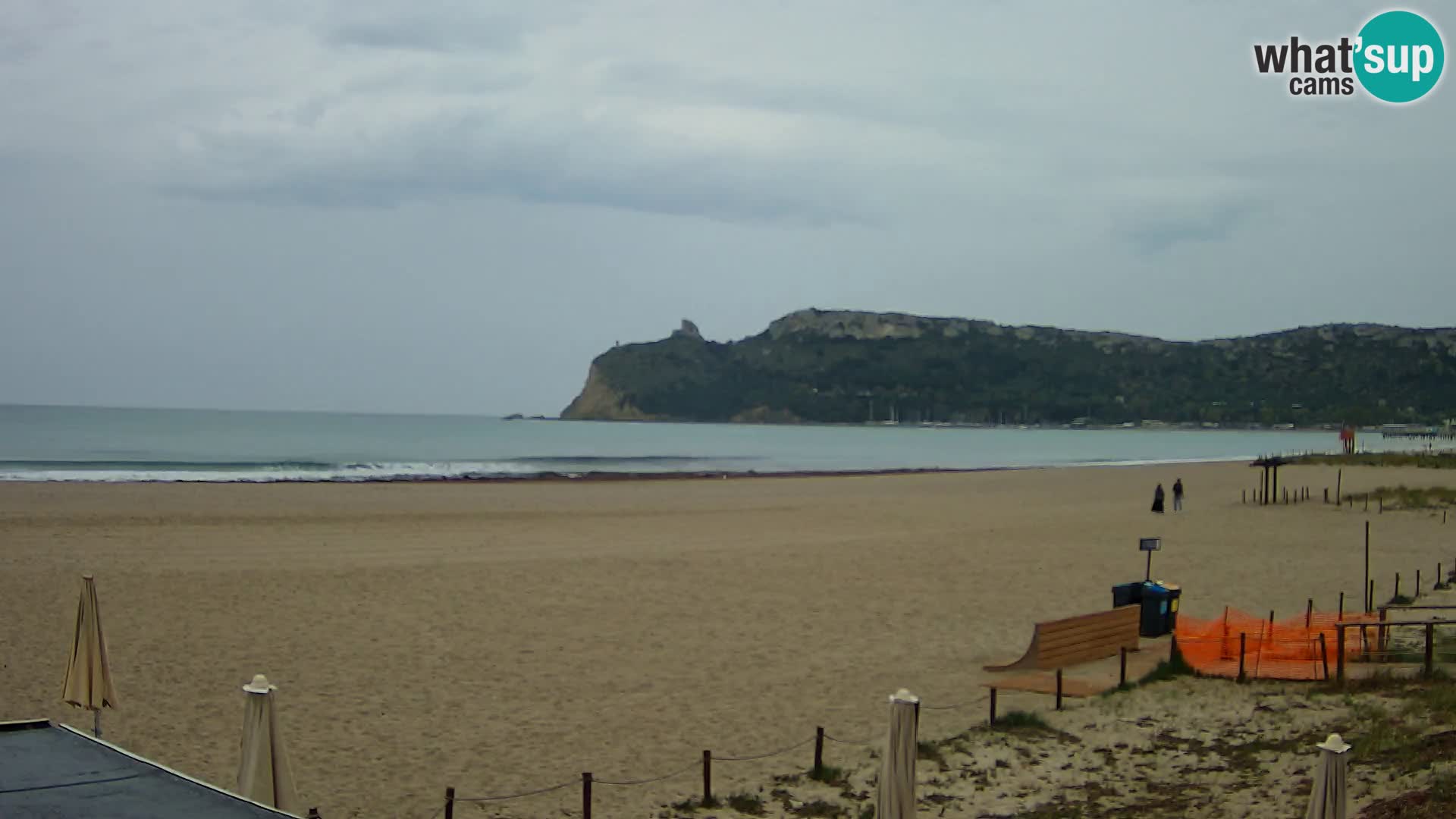 Poetto Strand Webcam | Cagliari | Sardinien