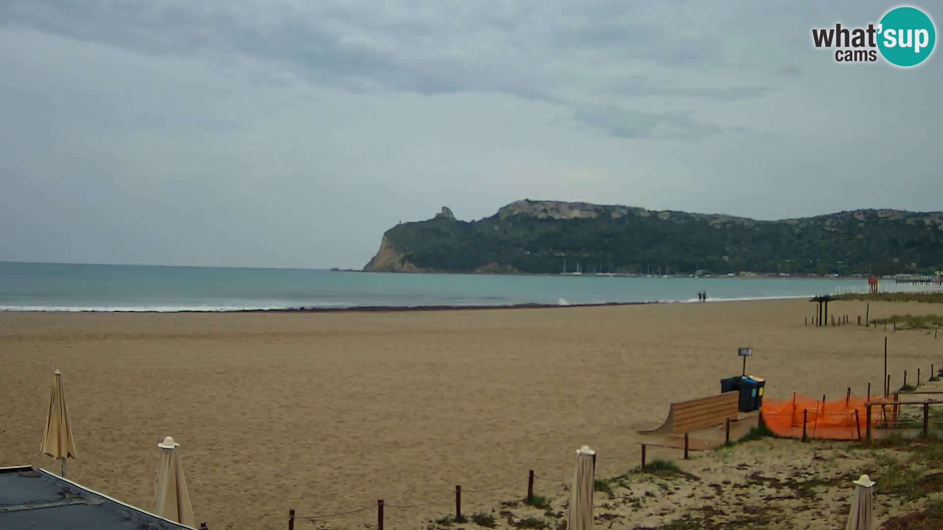 Poetto beach webcam | Cagliari | Sardinia