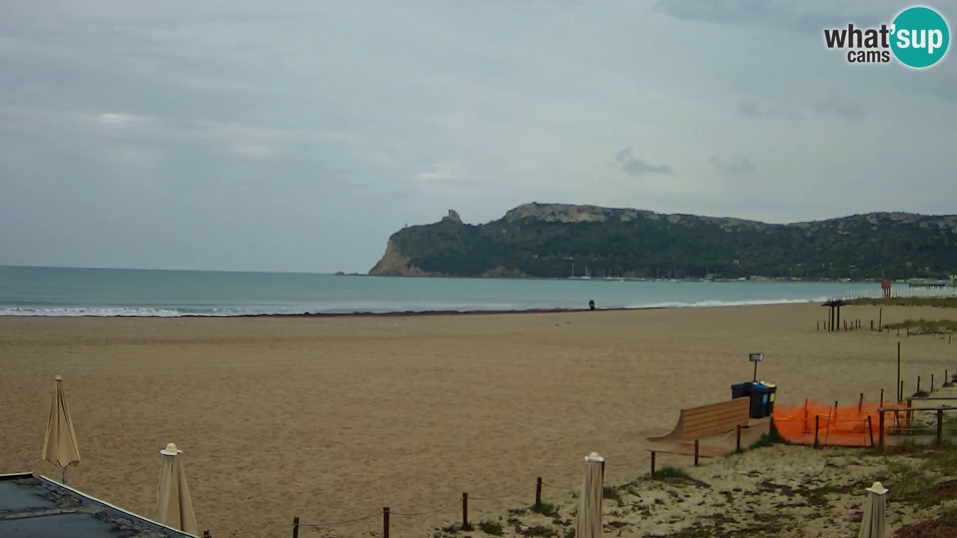 Webcam spiaggia del Poetto | Cagliari | Sardegna