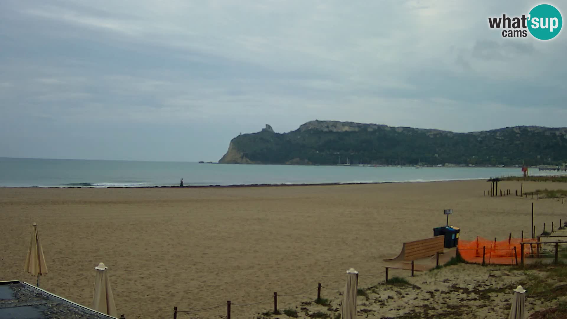 Webcam plage de Poetto | Cagliari | Sardaigne