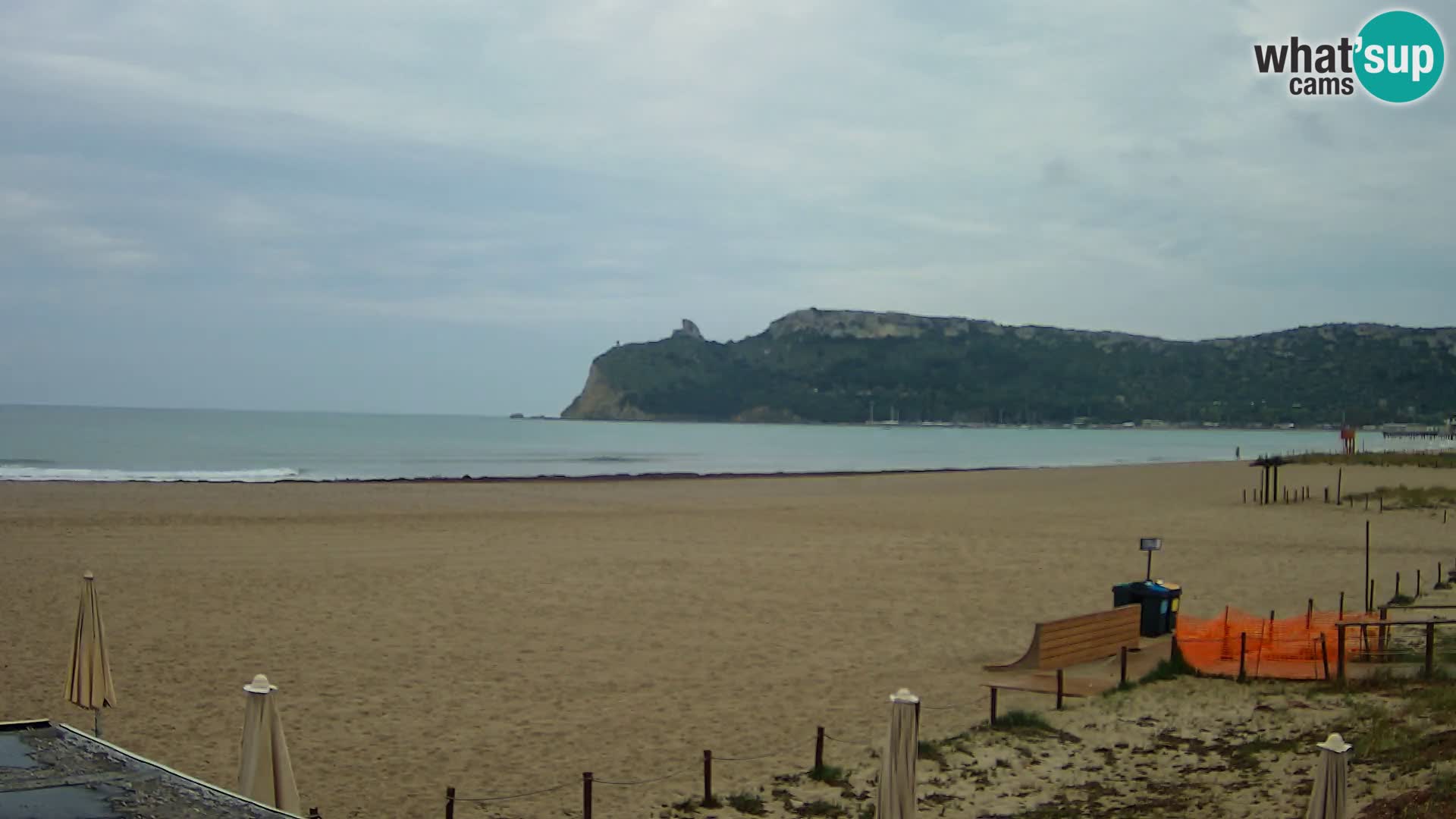 Webcam plage de Poetto | Cagliari | Sardaigne