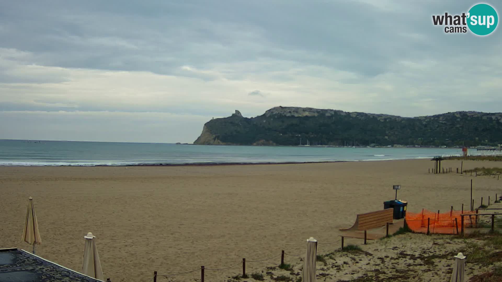 Webcam plage de Poetto | Cagliari | Sardaigne