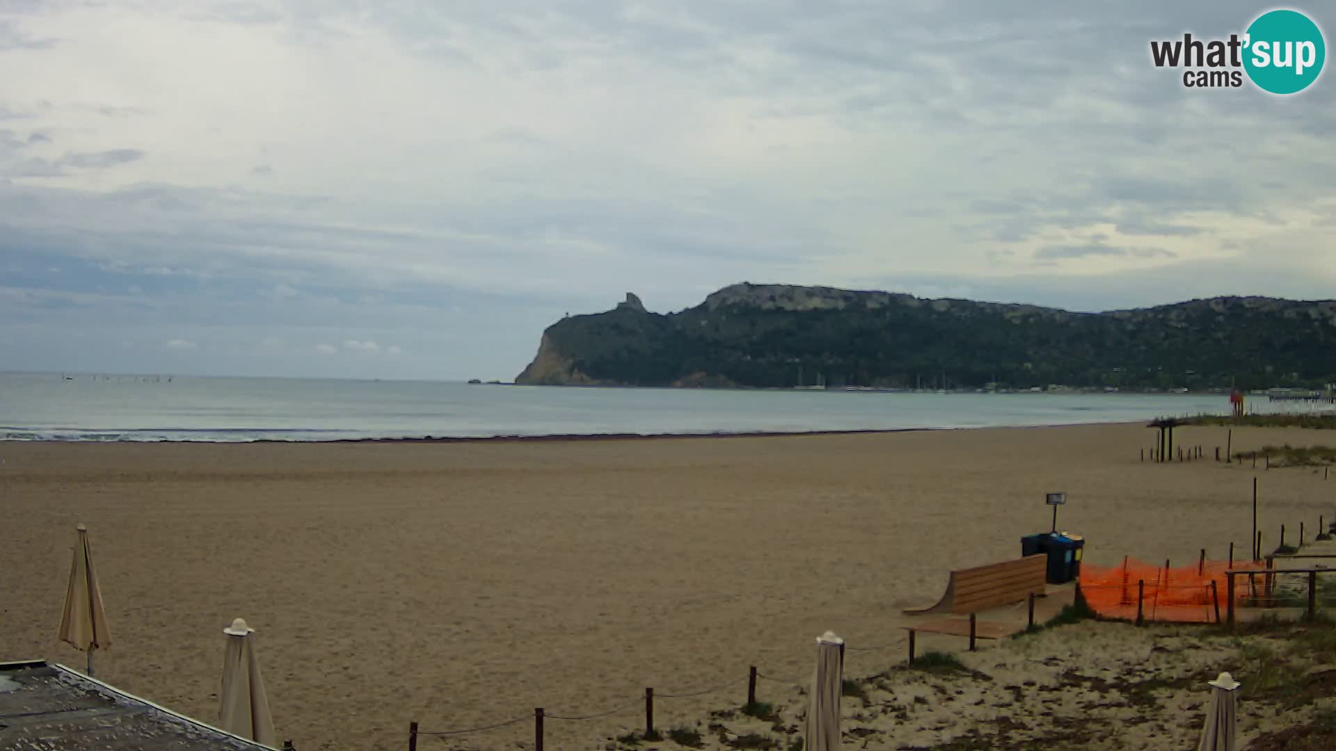 Webcam plage de Poetto | Cagliari | Sardaigne