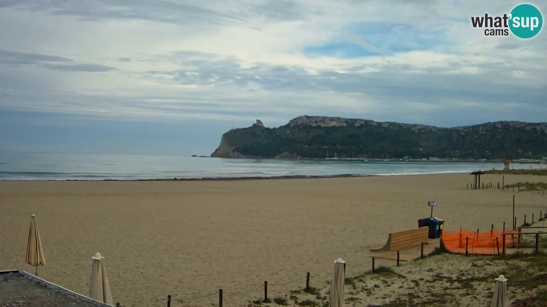 Poetto Strand Webcam | Cagliari | Sardinien