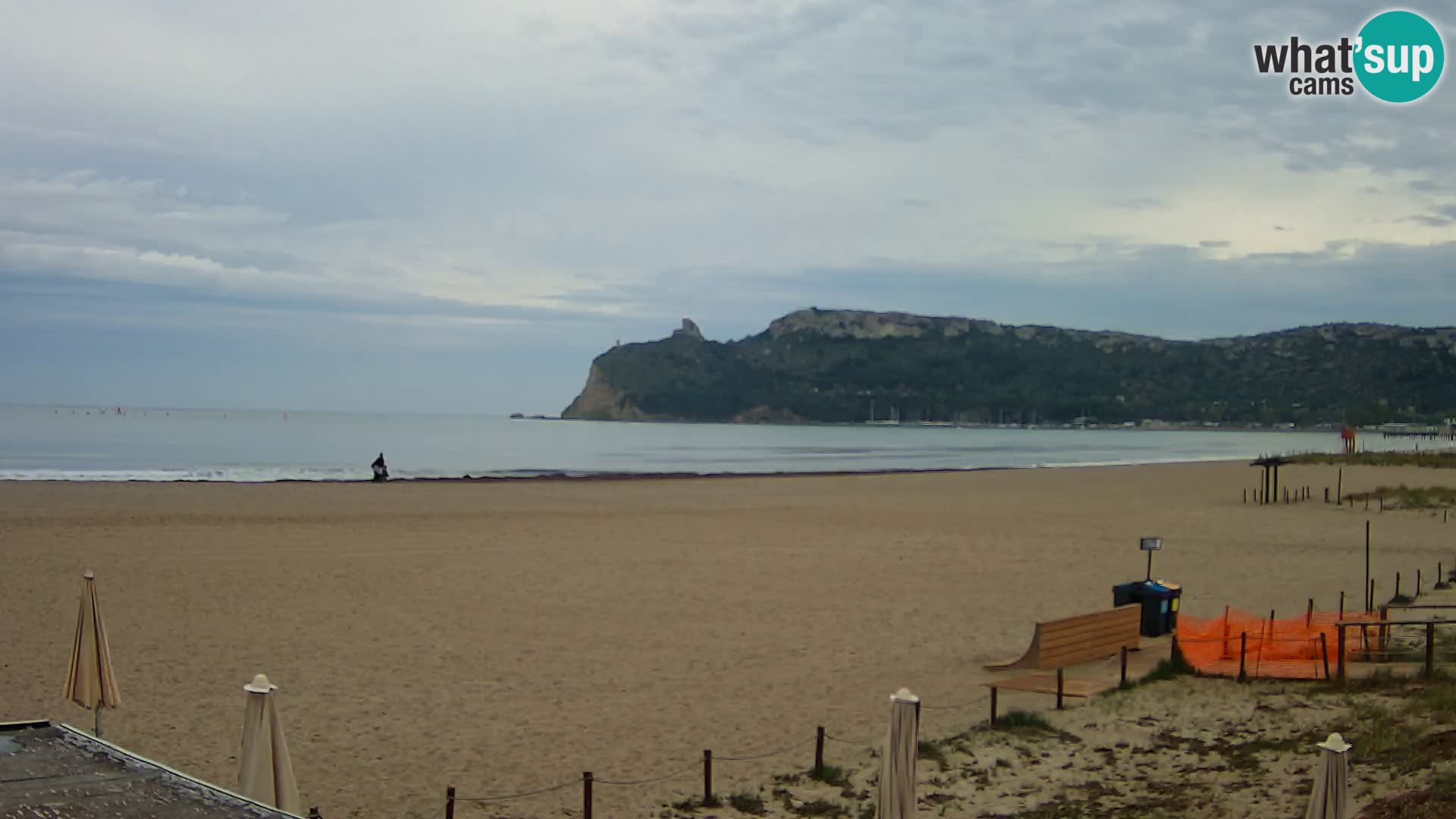 Webcam plage de Poetto | Cagliari | Sardaigne