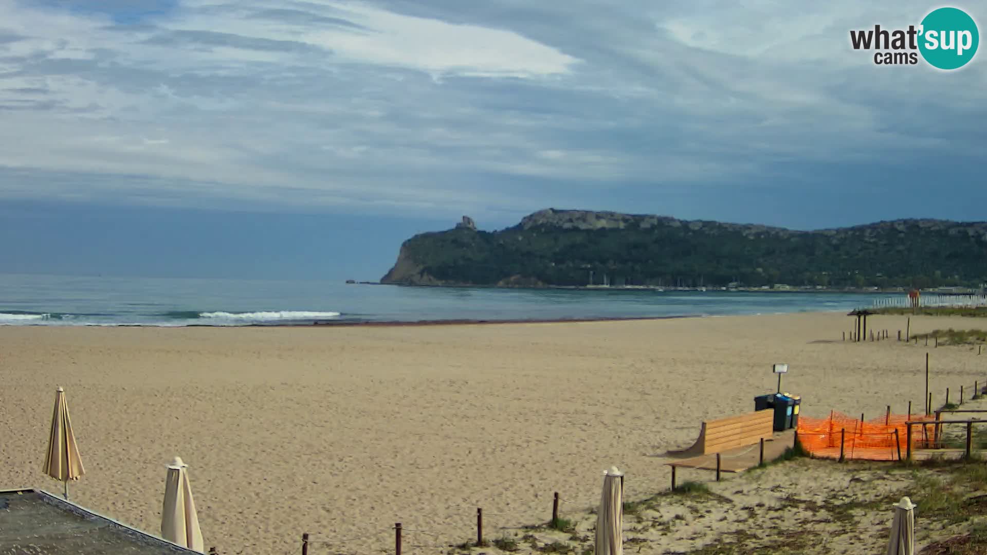 Poetto beach webcam | Cagliari | Sardinia