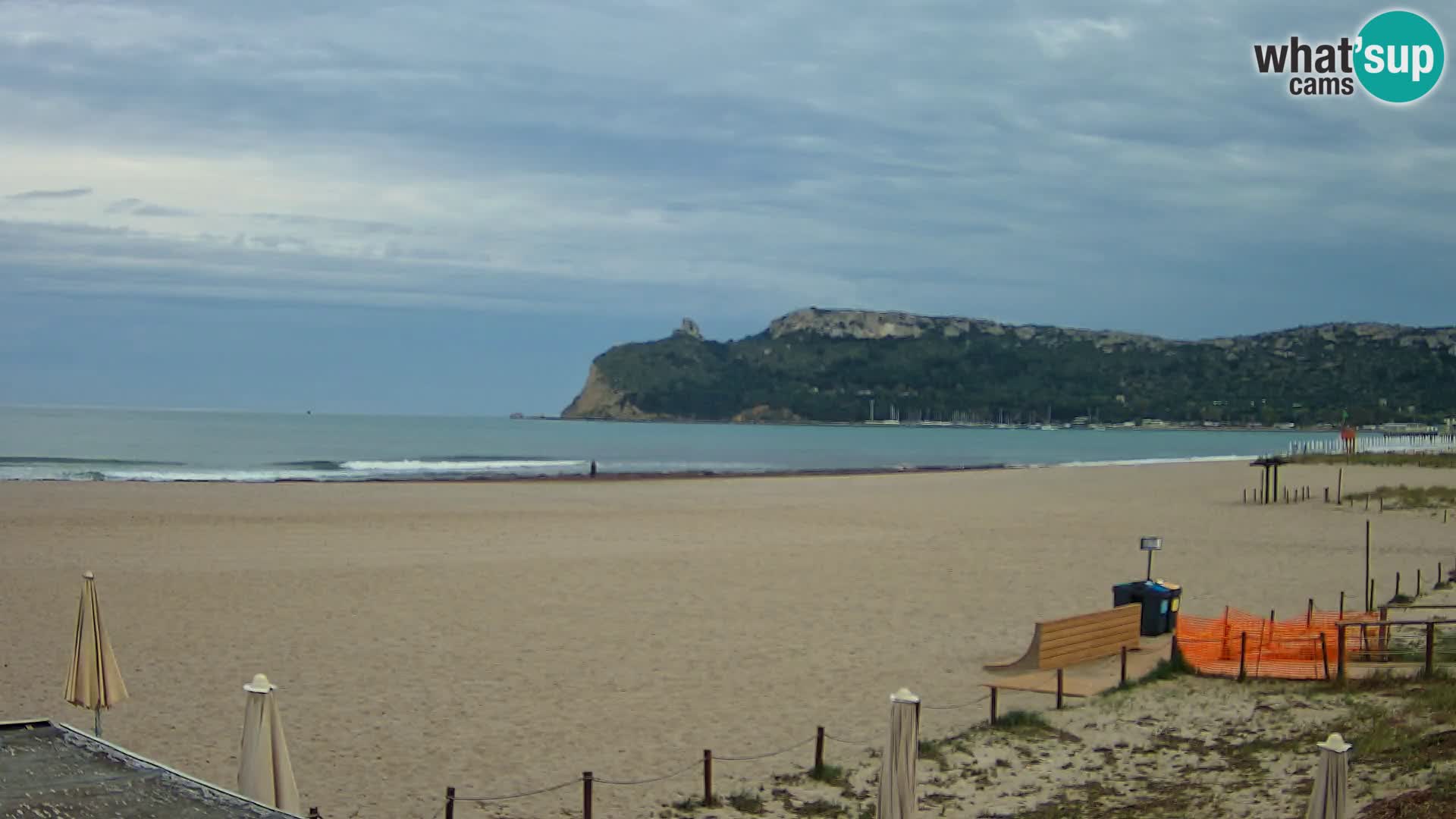 Webcam plage de Poetto | Cagliari | Sardaigne