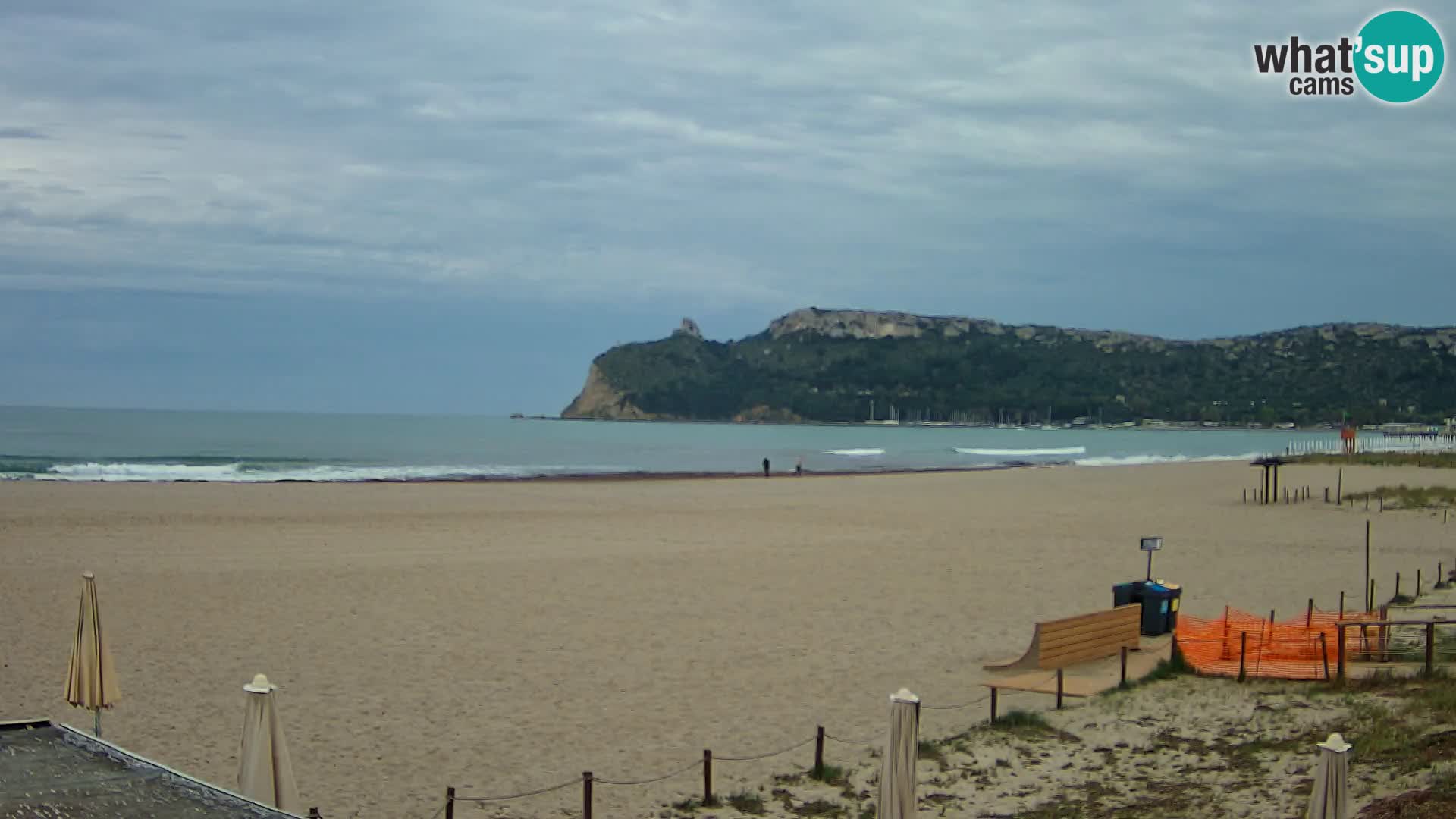 Poetto beach webcam | Cagliari | Sardinia