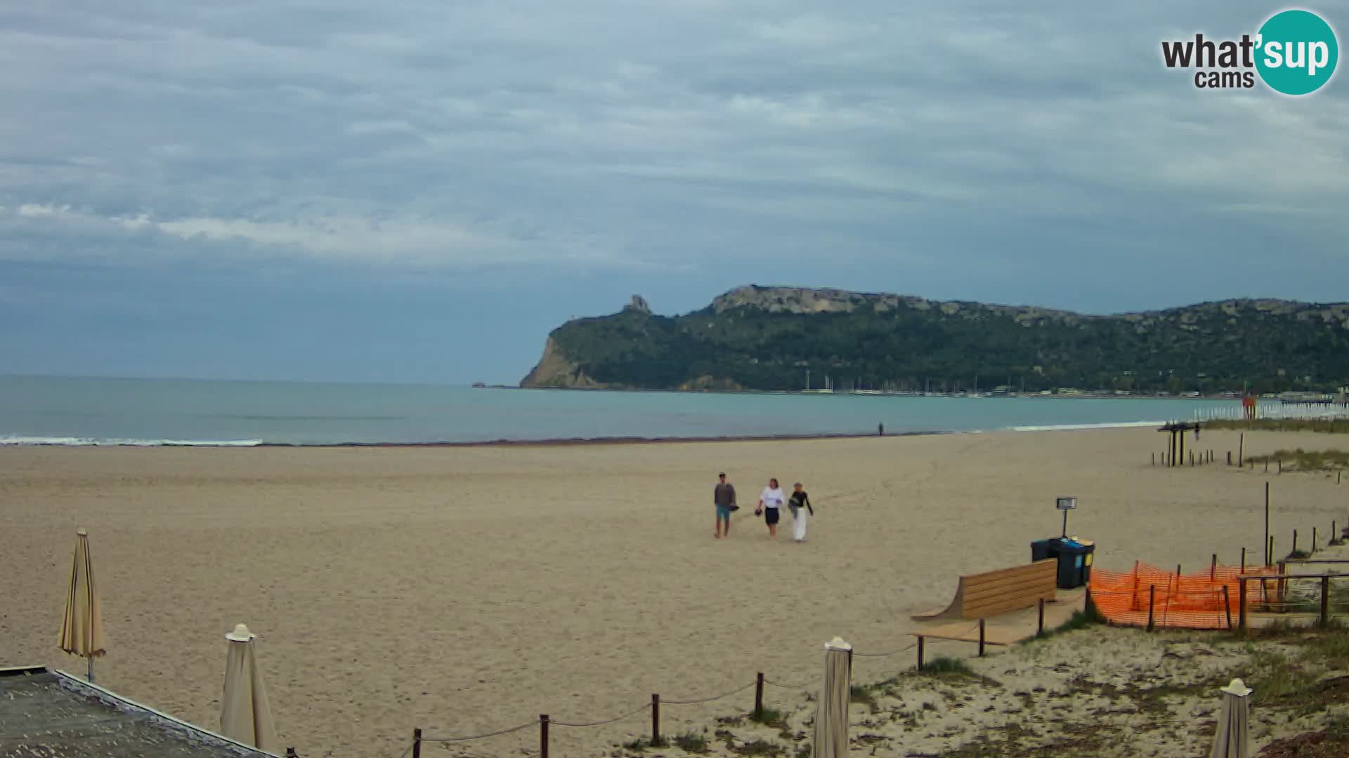 Poetto beach webcam | Cagliari | Sardinia