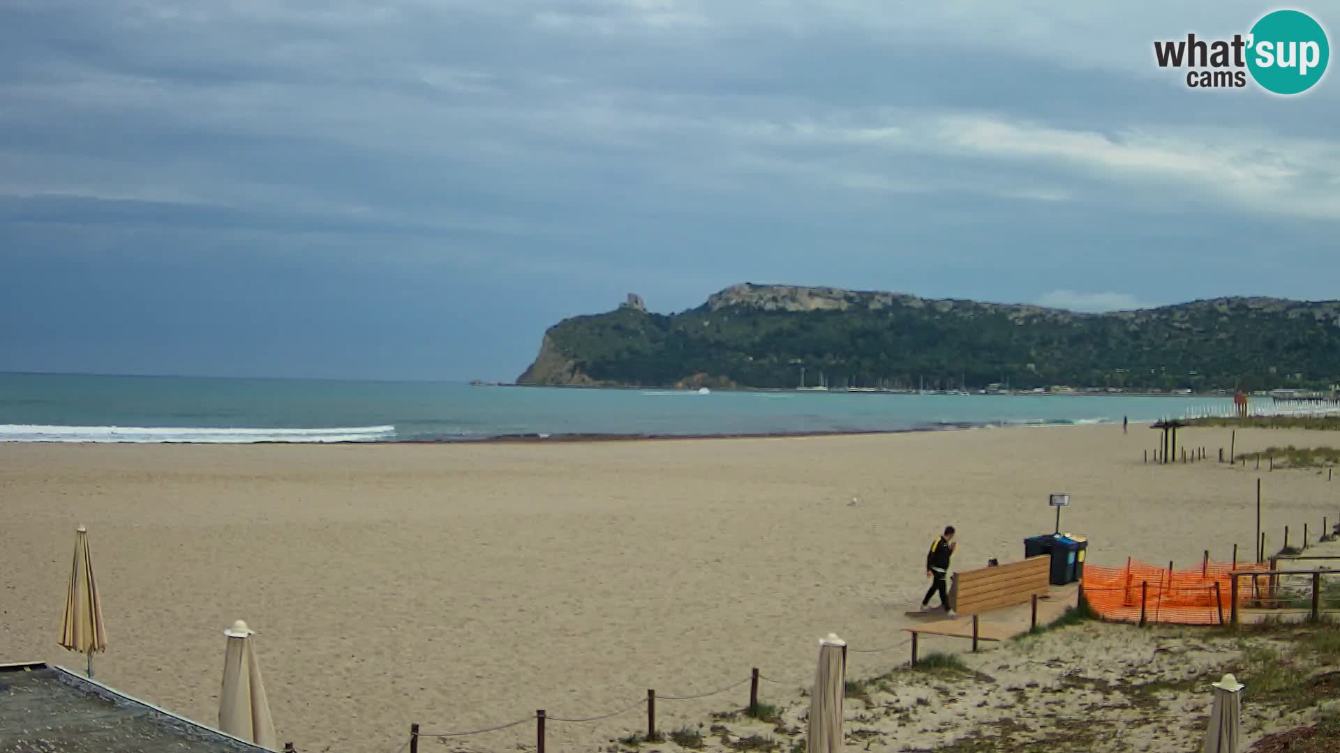 Webcam spiaggia del Poetto | Cagliari | Sardegna