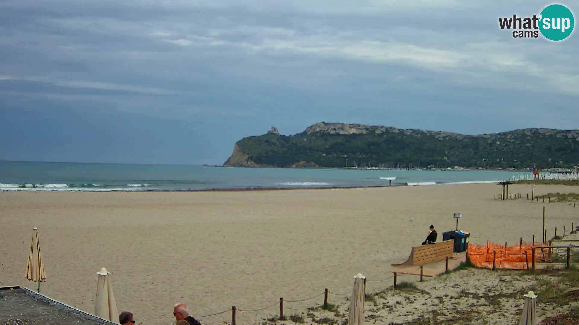Poetto beach webcam | Cagliari | Sardinia